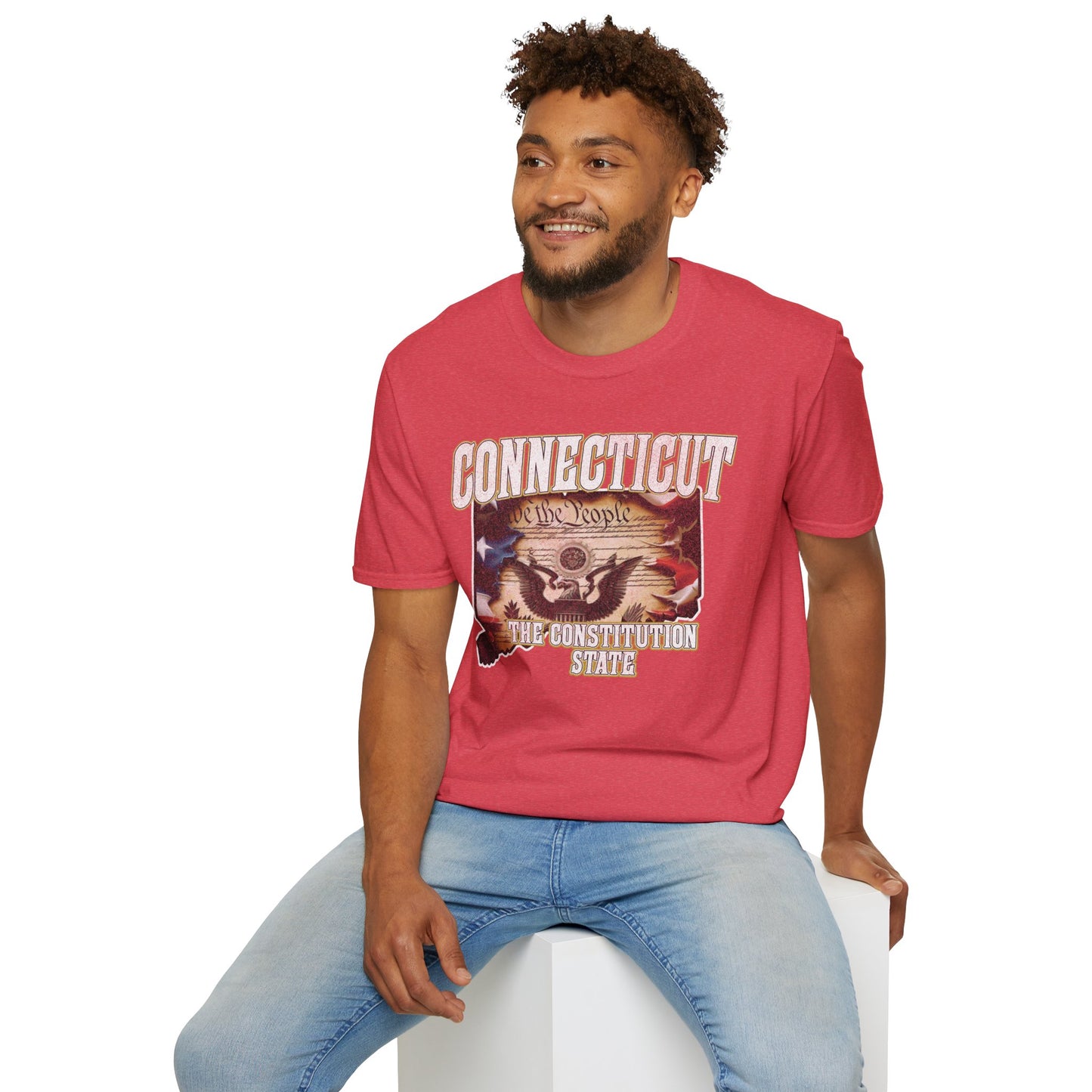 Connecticut The Constitution State Unisex Soft style T-Shirt