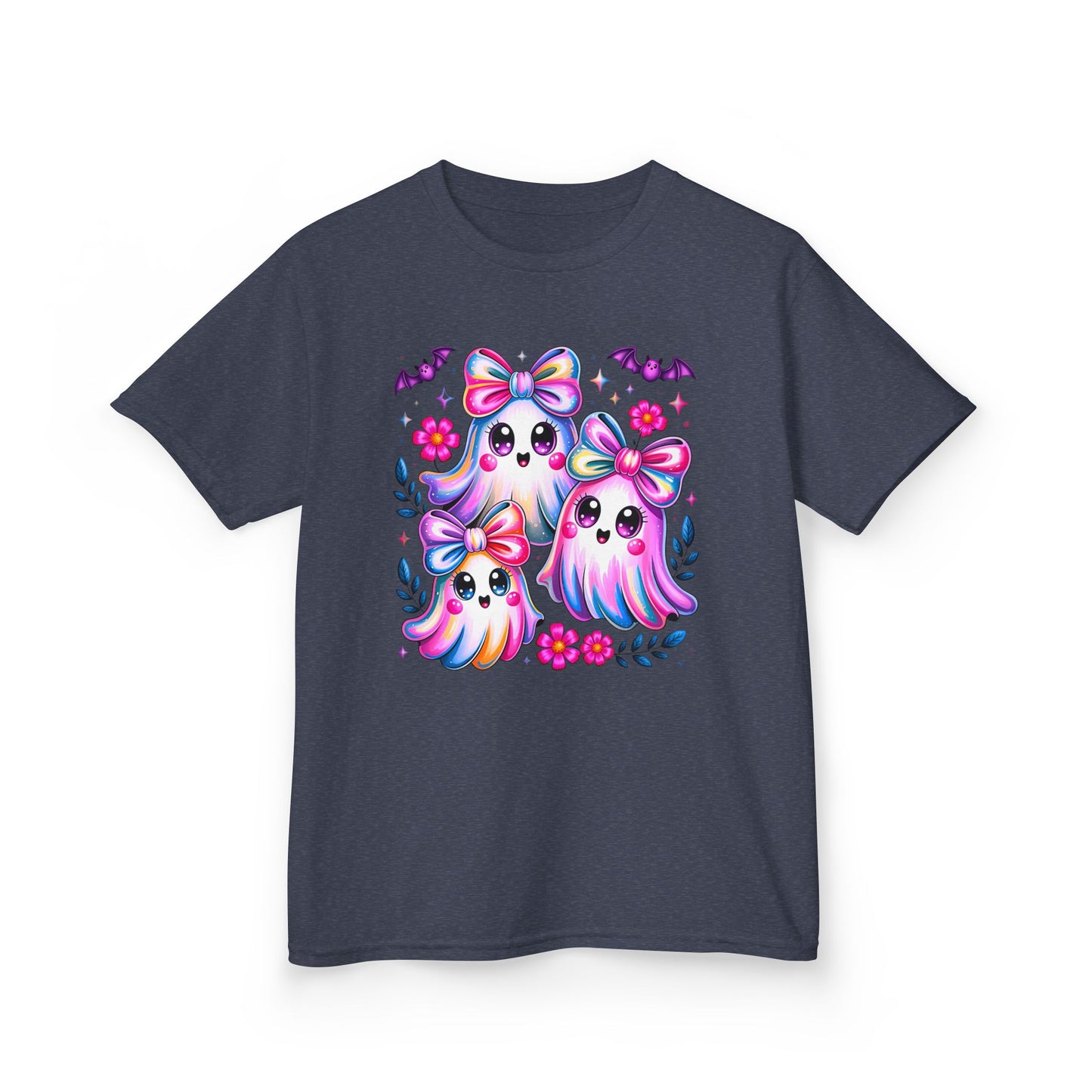 Kids Cute Colorful Ghost Tee