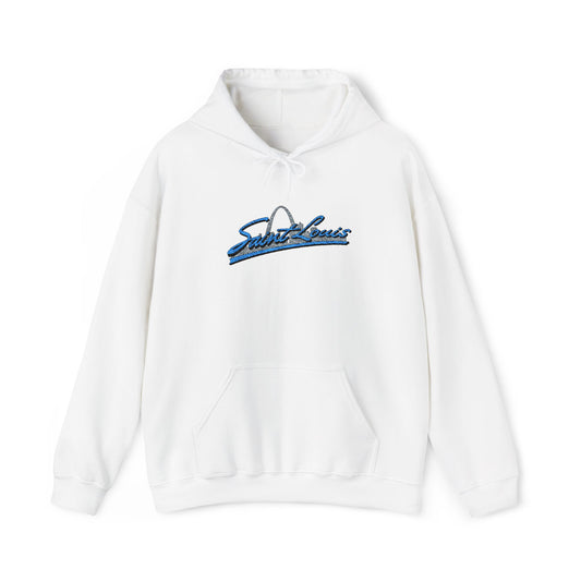 Embroidered Hoodie- Saint Louis
