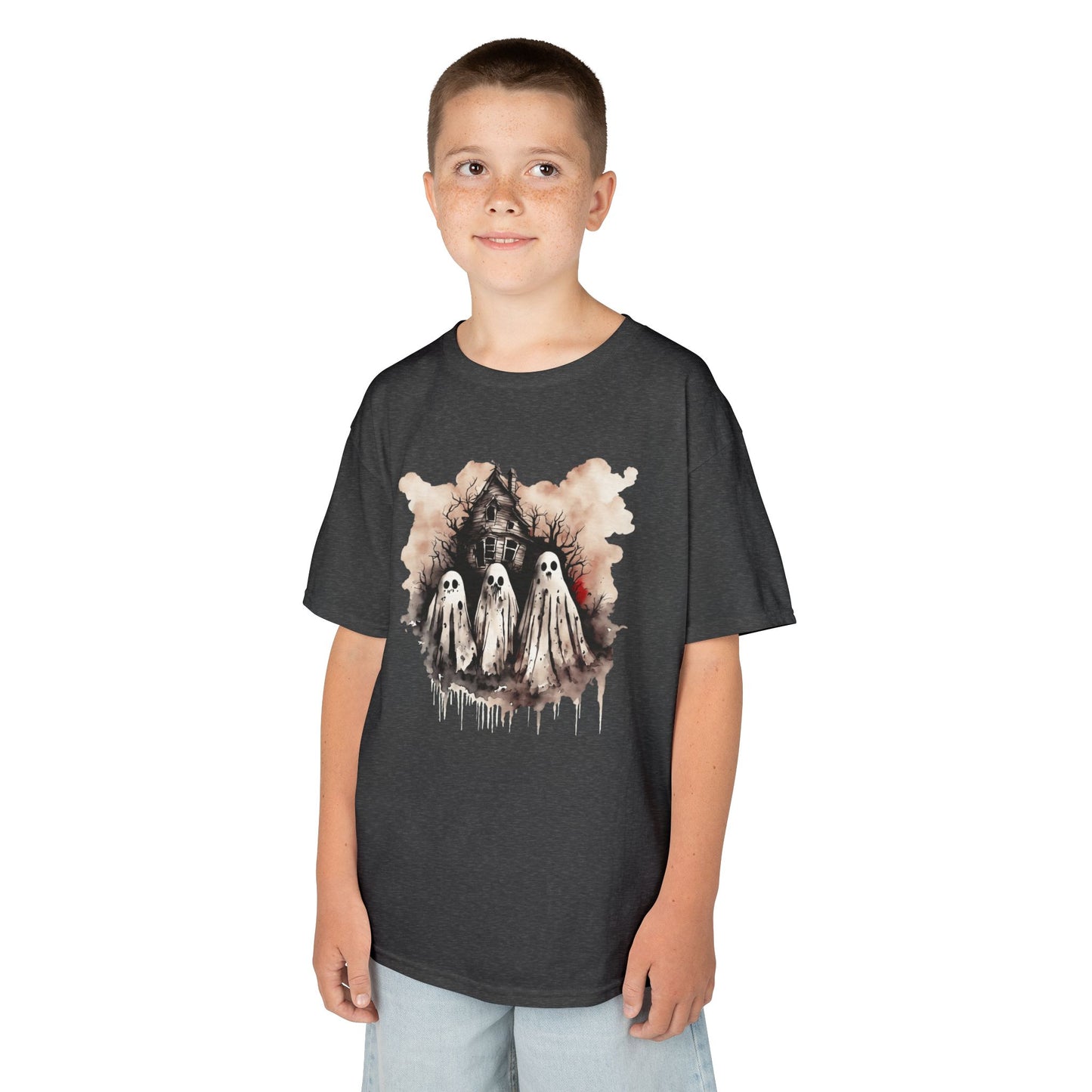 Kids- Haunted House Graphic Tee