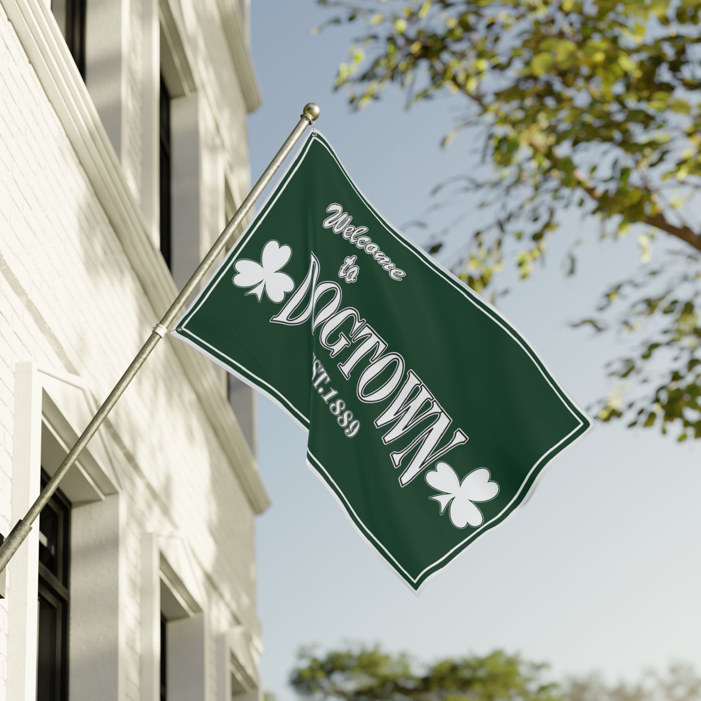 Welcome To Dogtown - Double Sided Flag