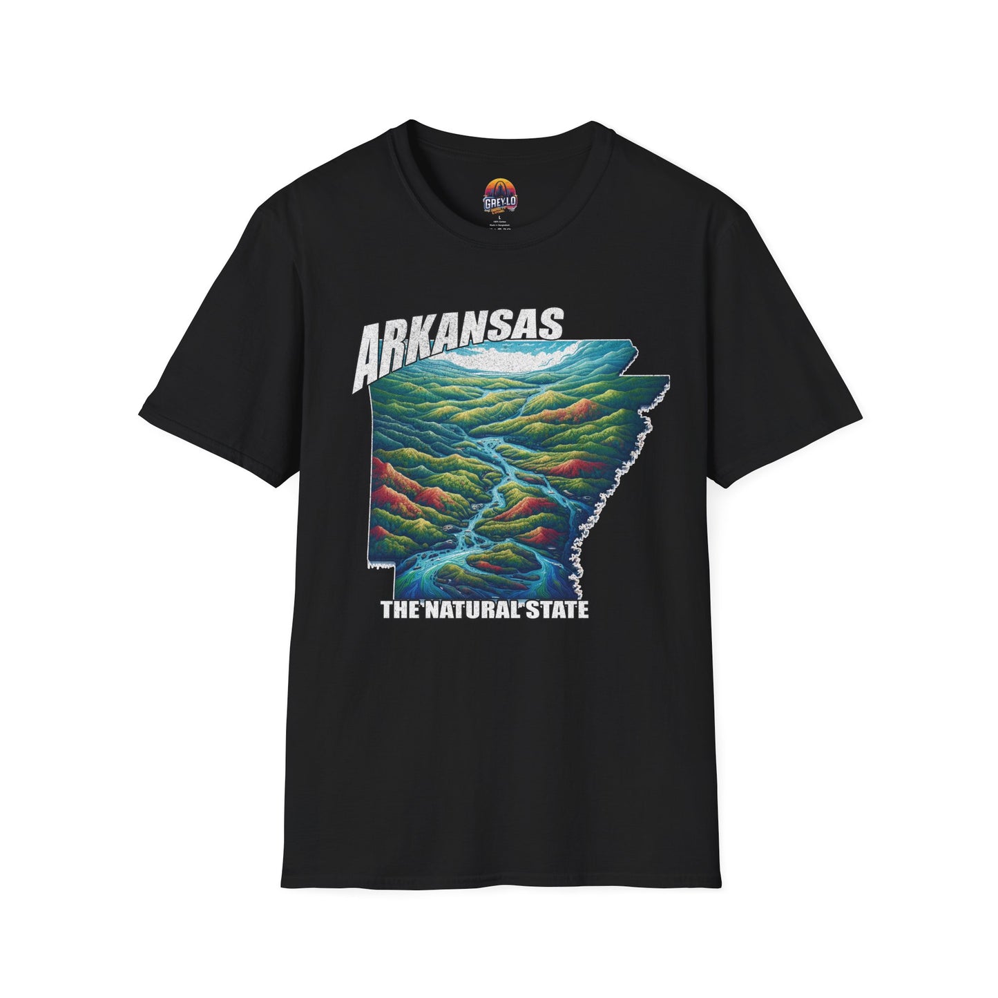 Arkansas The Natural State Graphic Tee