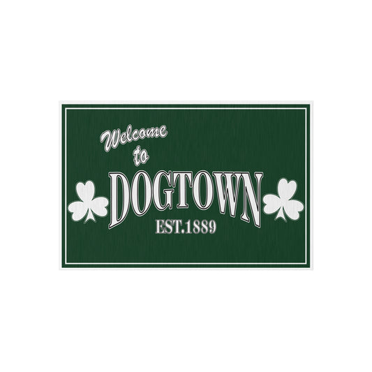 Outdoor Rug - Welcome to Dogtown