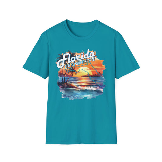 Florida Sunshine State T-Shirt - Unisex Softstyle