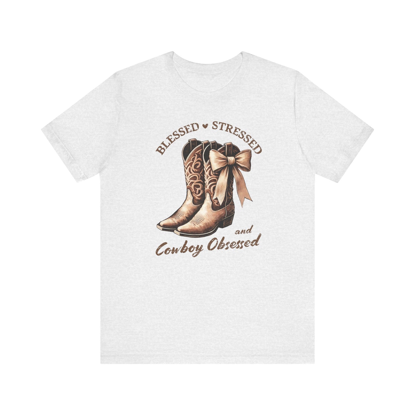 Blessed Stressed & Cowboy Obsessed Tee