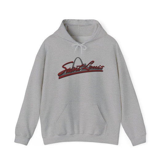 Unisex Hooded Sweatshirt with Saint Louis Graphic