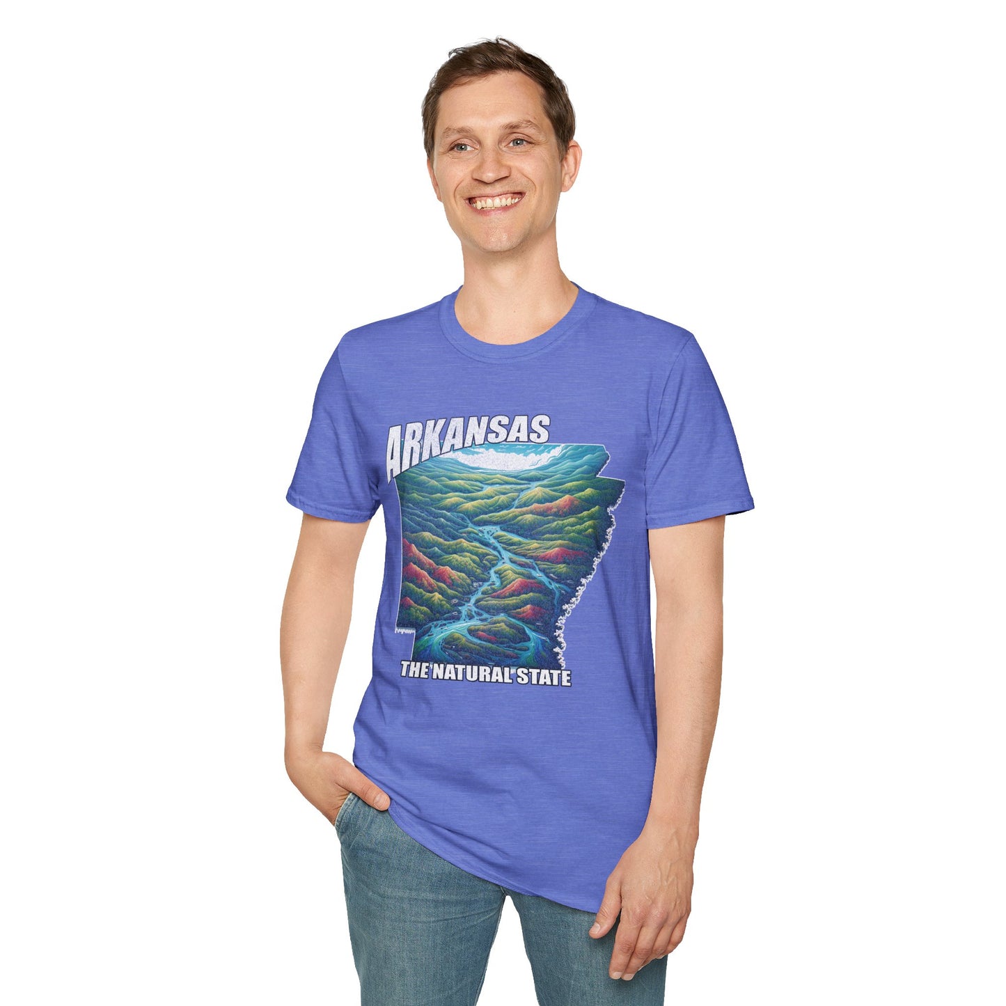 Arkansas The Natural State Graphic Tee
