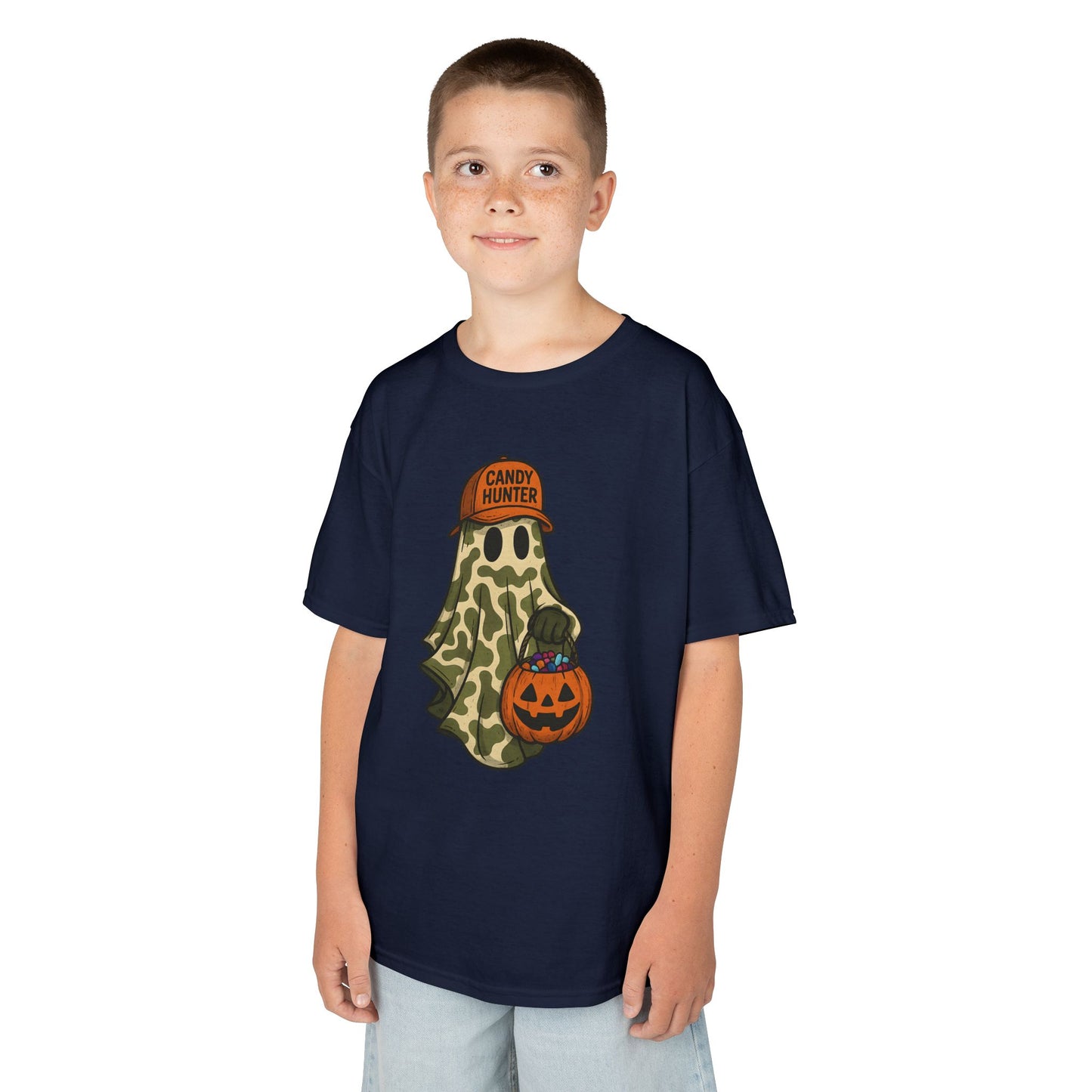 Kids Tee - Camo Ghost Graphic