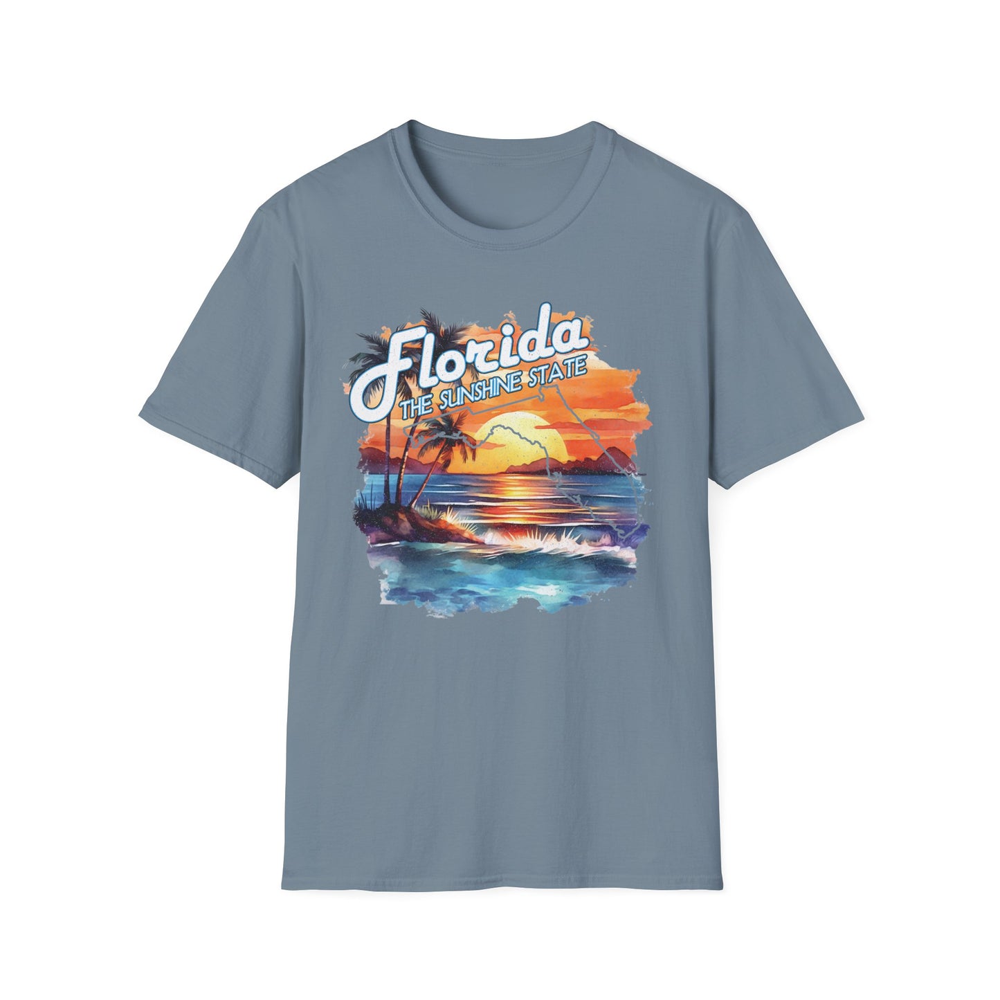 Florida Sunshine State T-Shirt - Unisex Softstyle