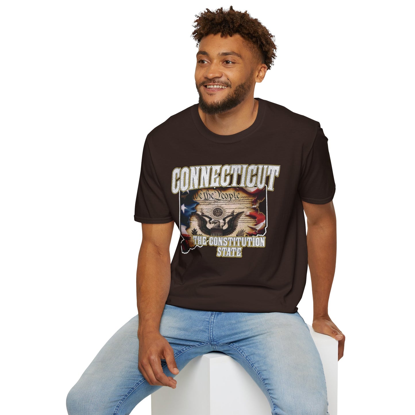 Connecticut The Constitution State Unisex Soft style T-Shirt
