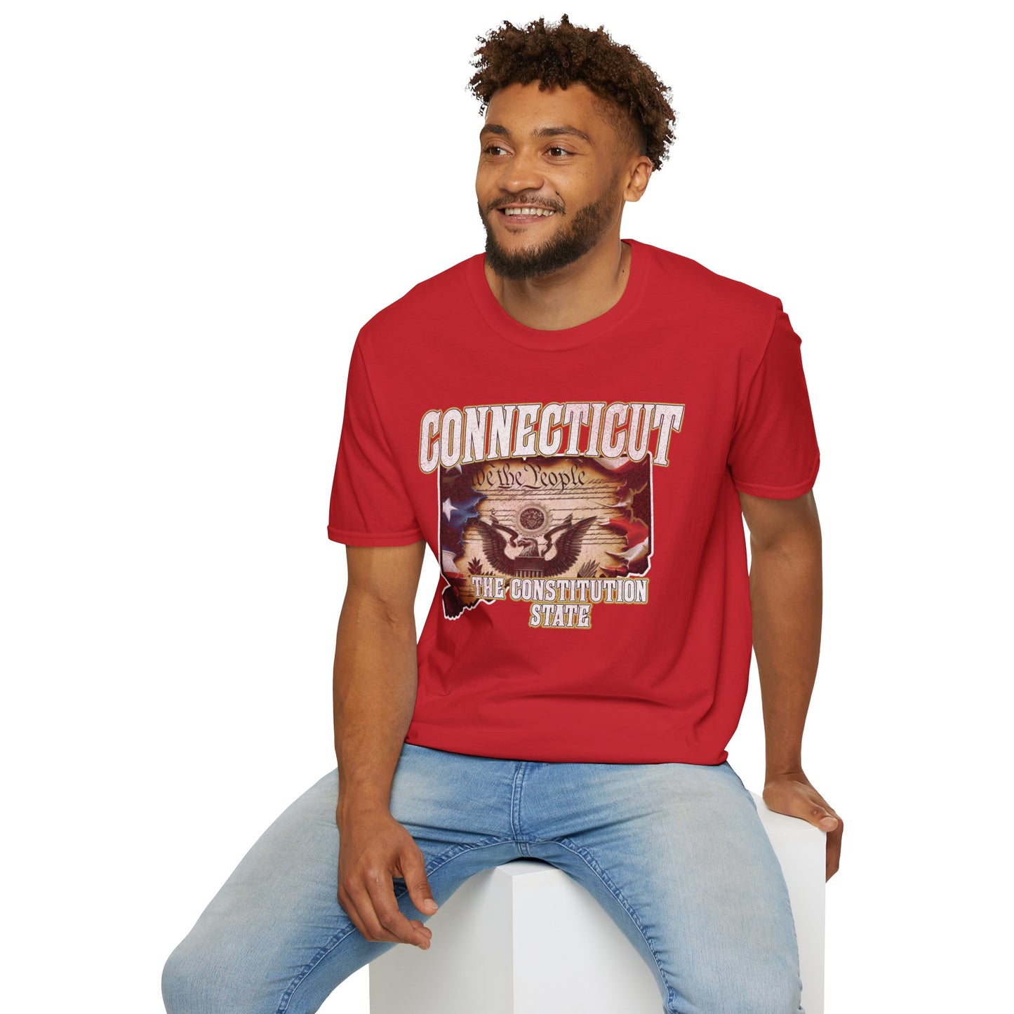 Connecticut The Constitution State Unisex Soft style T-Shirt