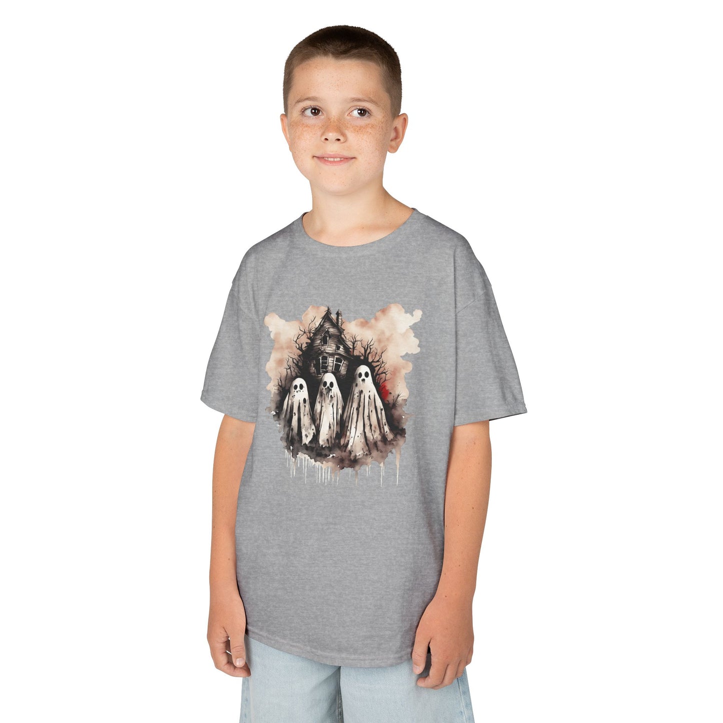 Kids- Haunted House Graphic Tee