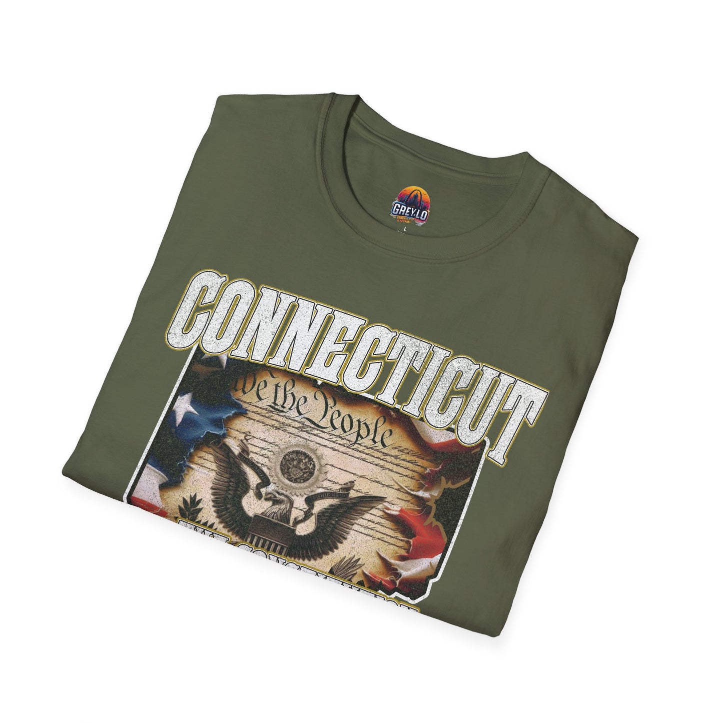 Connecticut The Constitution State Unisex Soft style T-Shirt