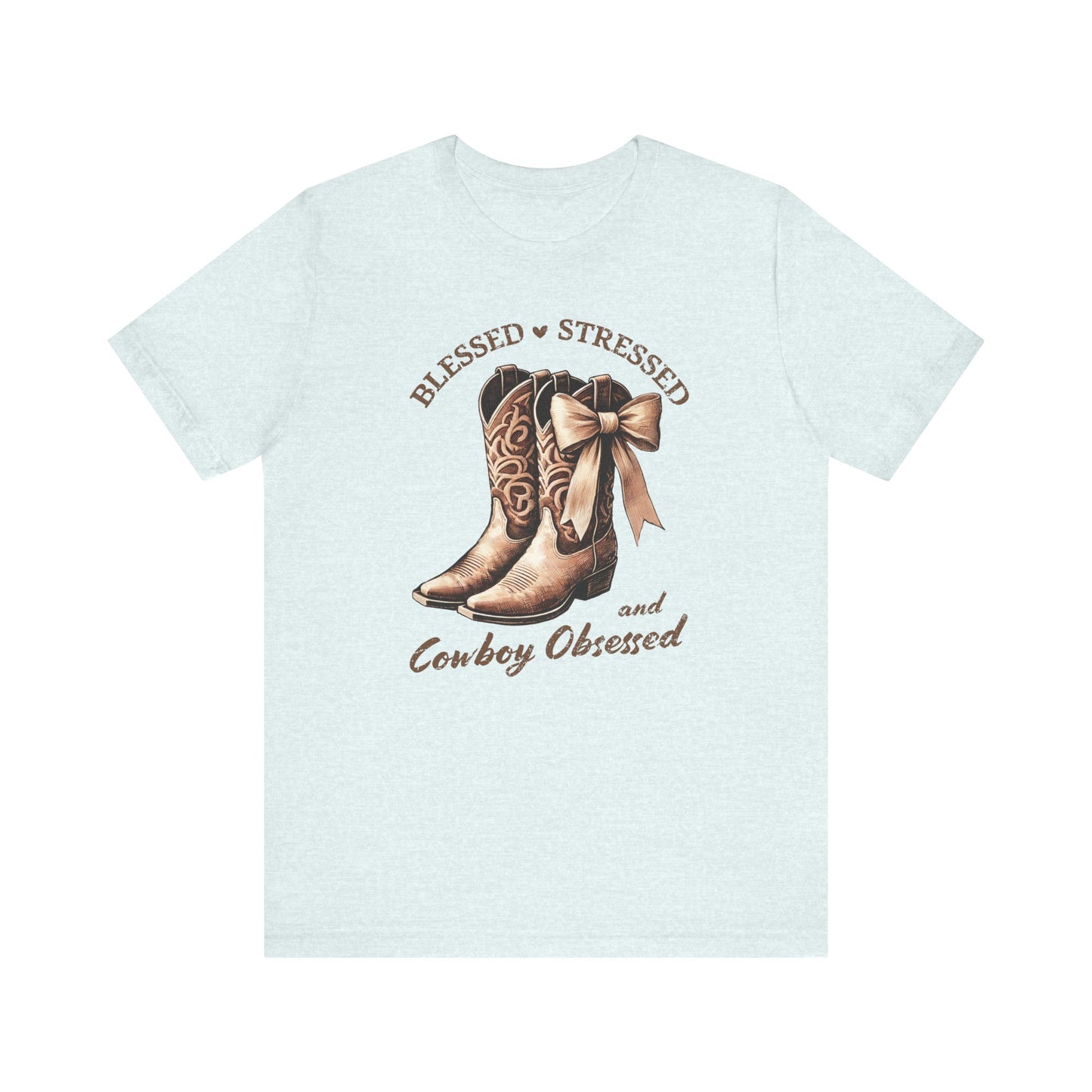 Blessed Stressed & Cowboy Obsessed Tee