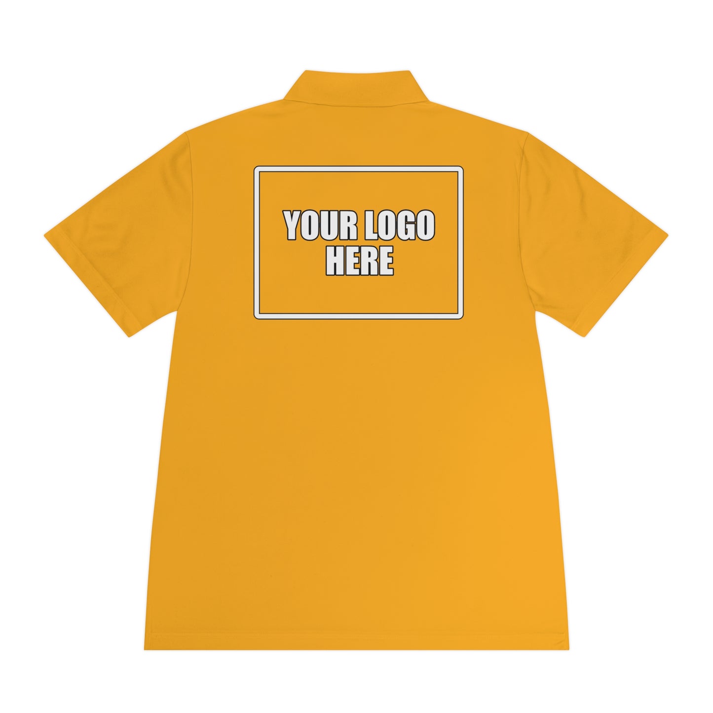 Customizable Sport Polo Work Shirt - Front & Back Logo Work Polo