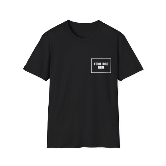 Custom Front Pocket Logo Work T-Shirt