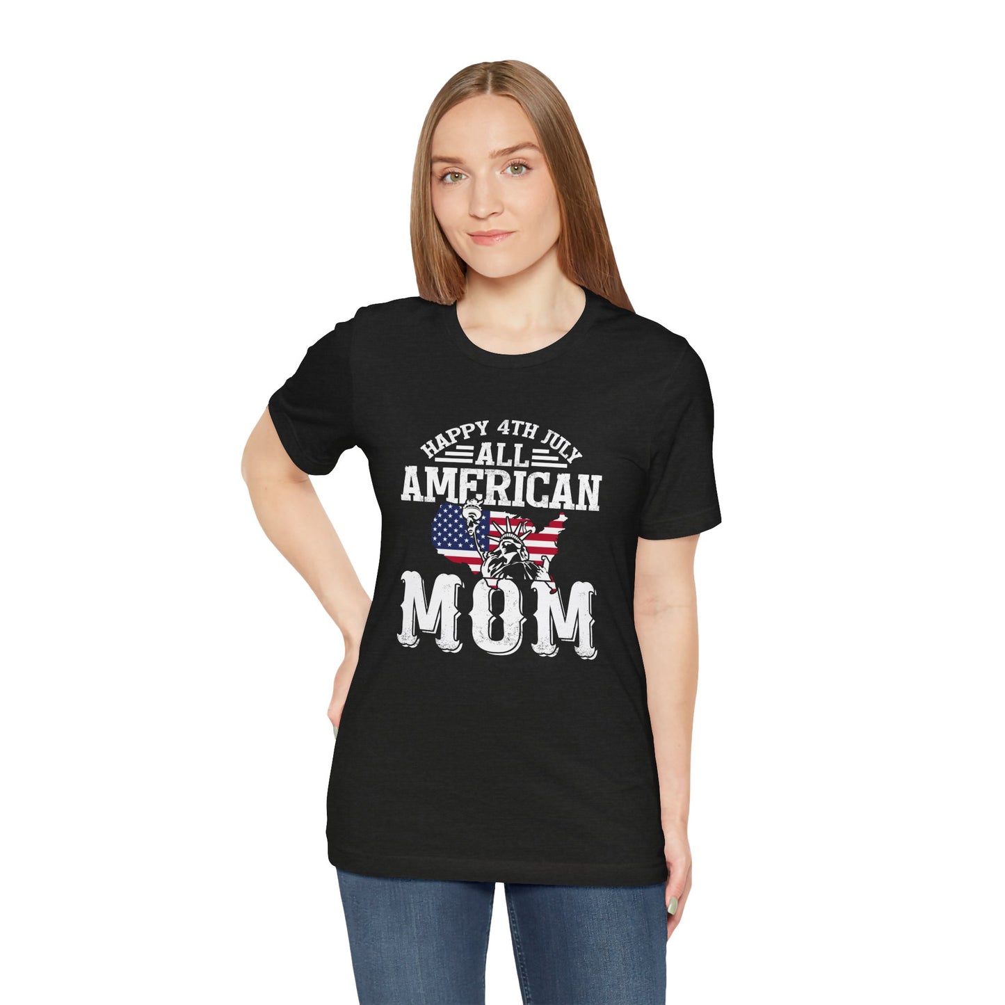 All American Mom 4th of July Tee