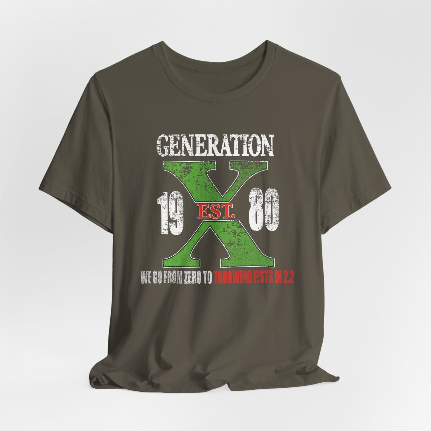 Generation X 1980 Unisex Tee