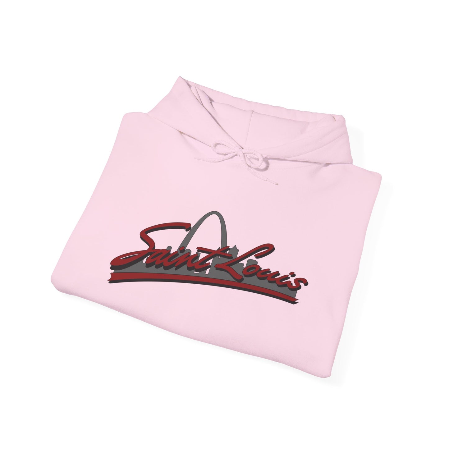 Unisex Hooded Sweatshirt with Saint Louis Graphic