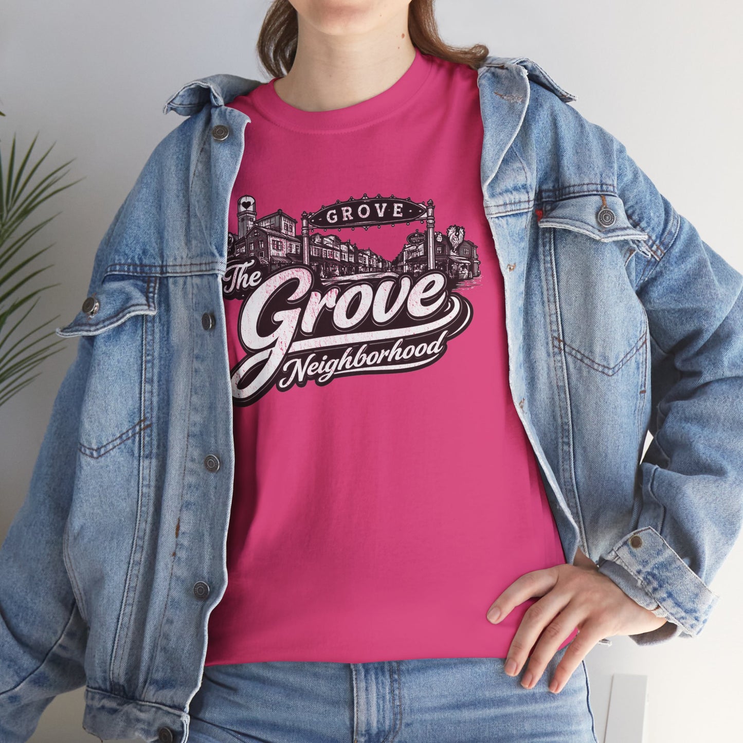 The Grove Neighborhood T‑Shirt — Vintage Local Pride Tee