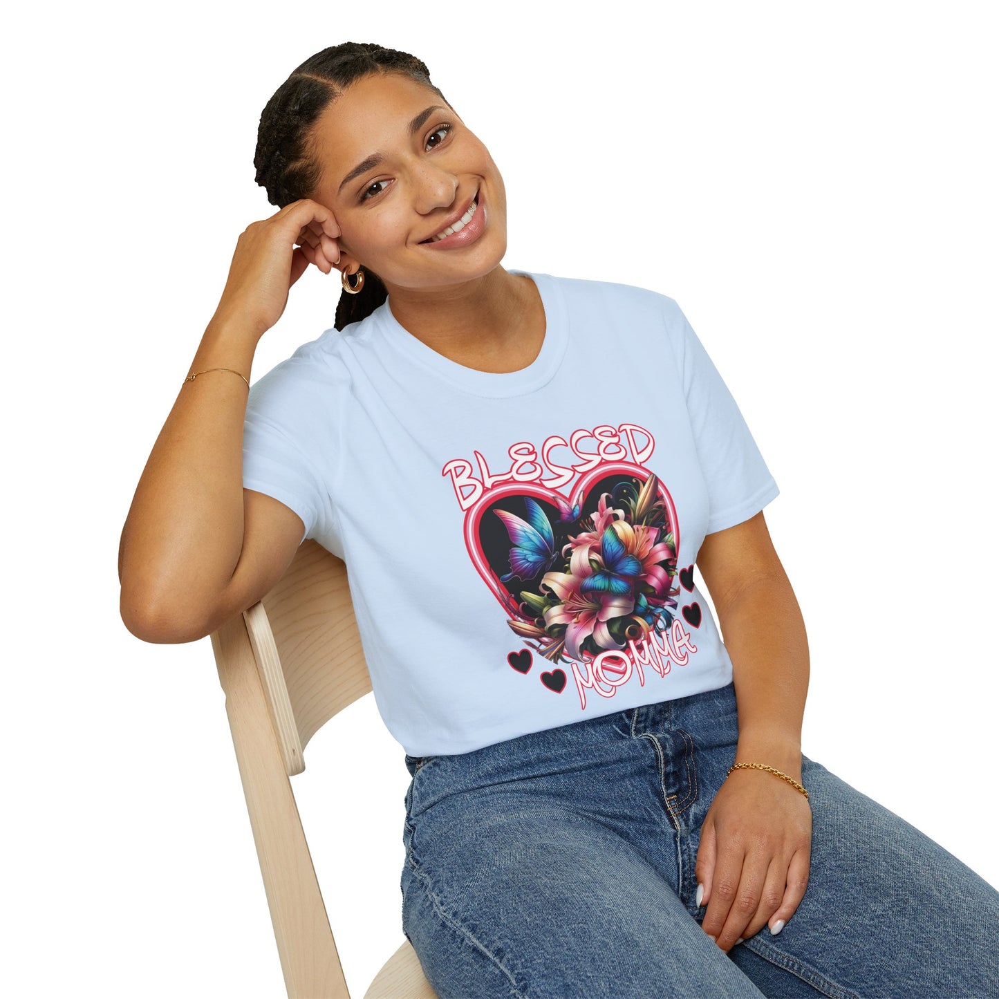 Blessed Momma Unisex Softstyle T-Shirt