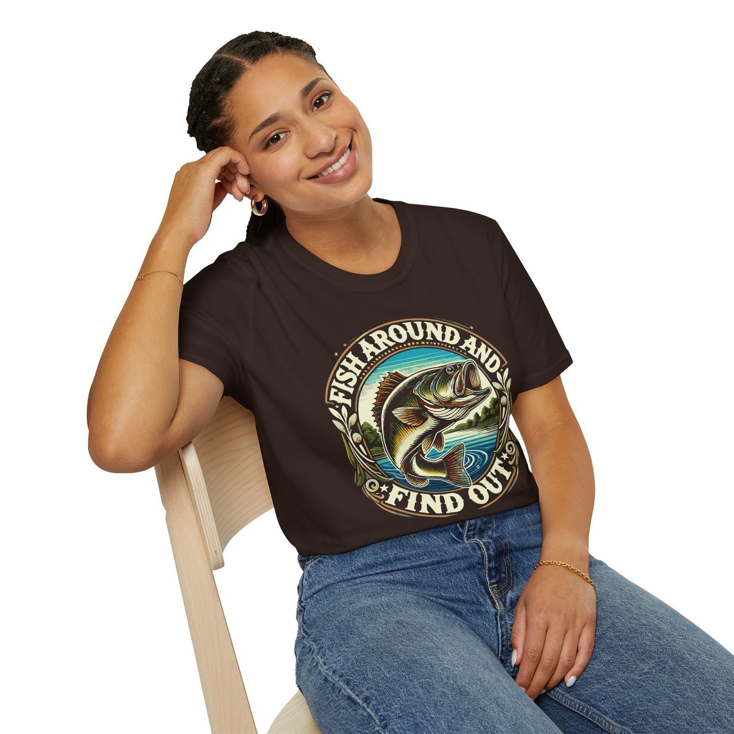 Fish Around And Find out Graphic Tee