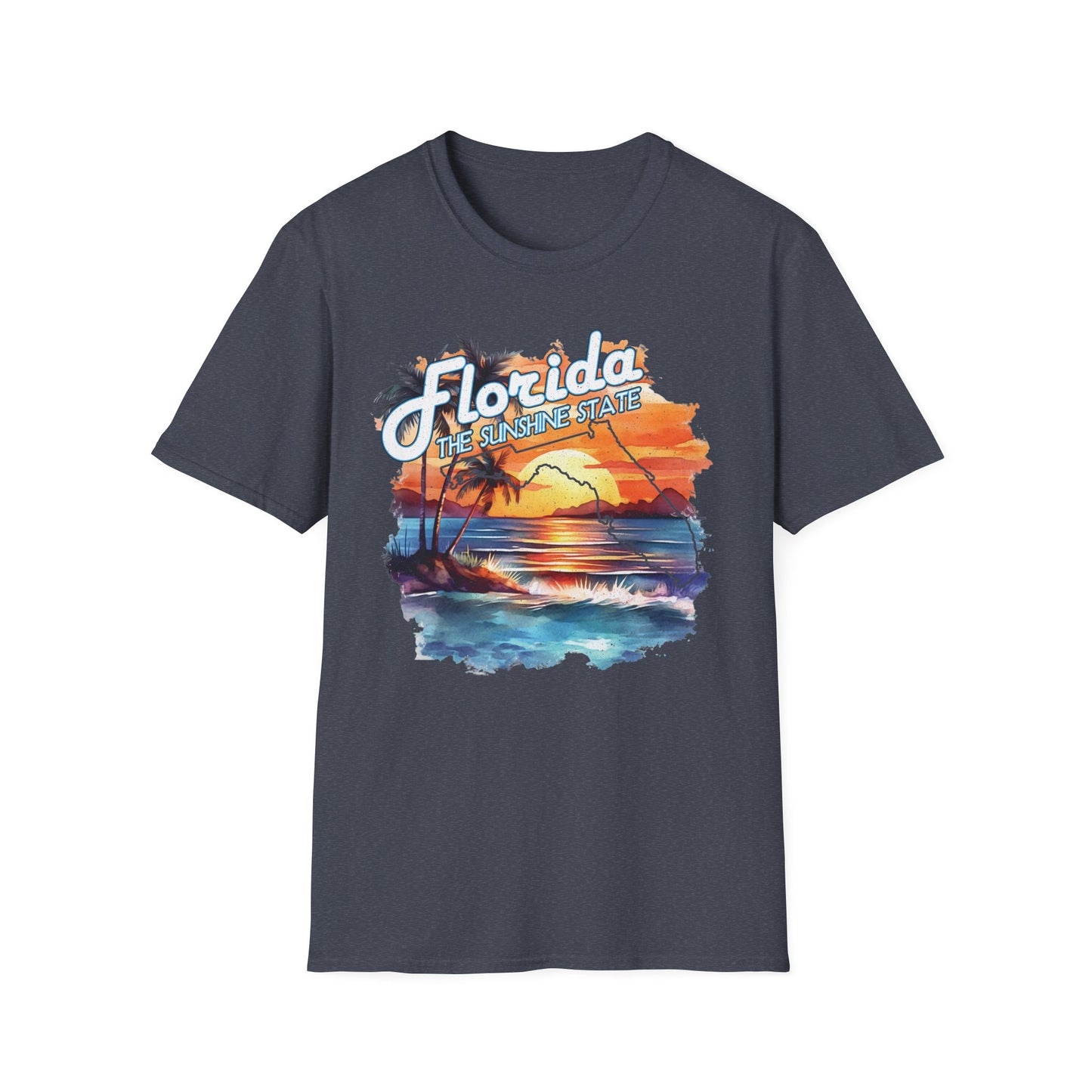 Florida Sunshine State T-Shirt - Unisex Softstyle