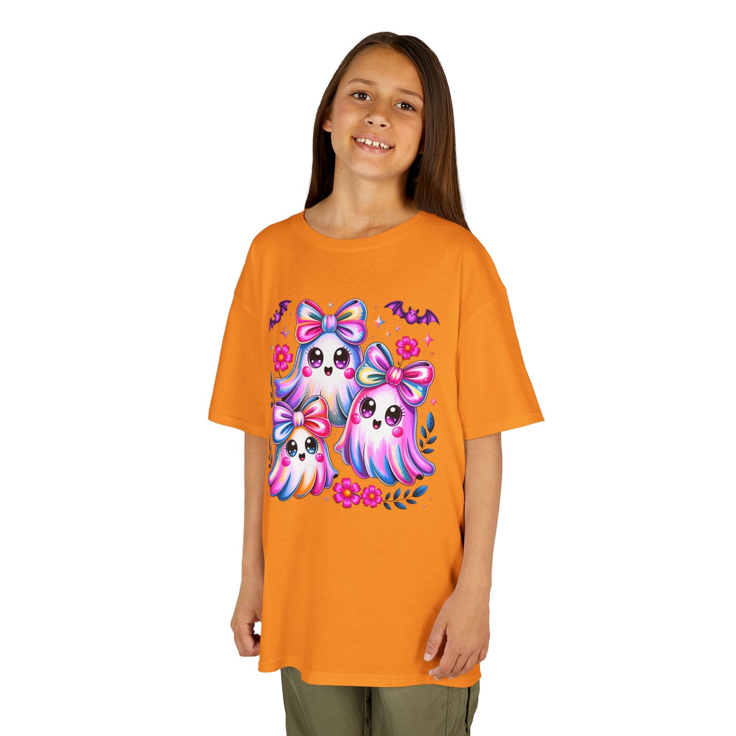 Kids Cute Colorful Ghost Tee