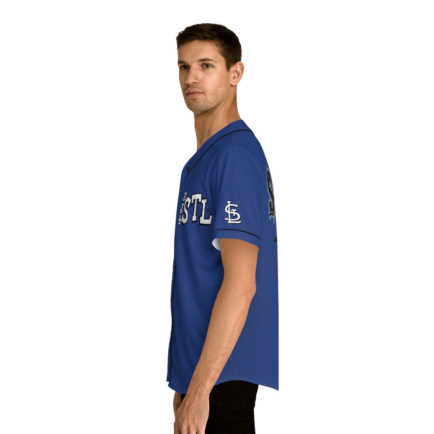 Men's Baseball Jersey with 314 STL Logo