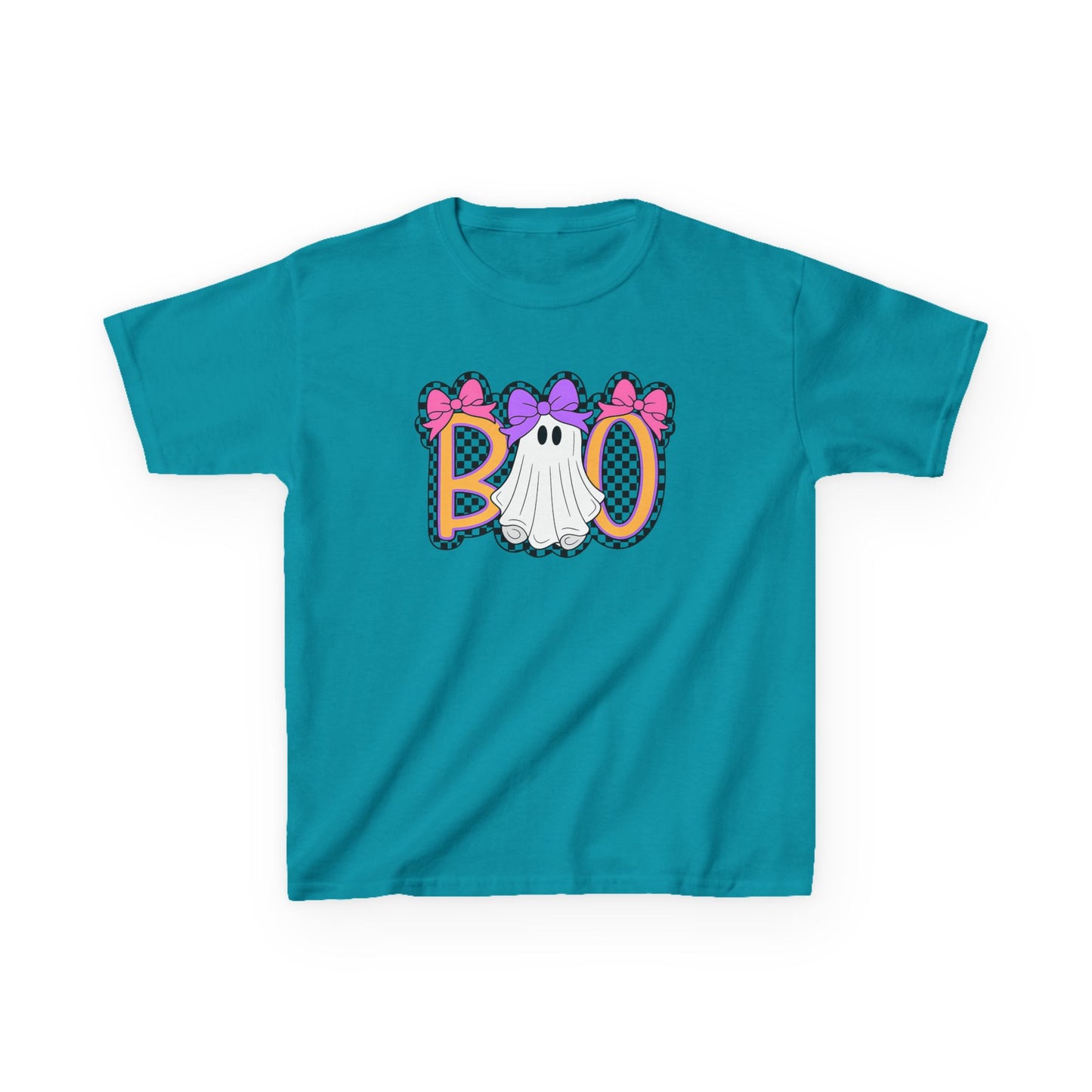 Kids Cute Ghost Halloween Graphic Tee