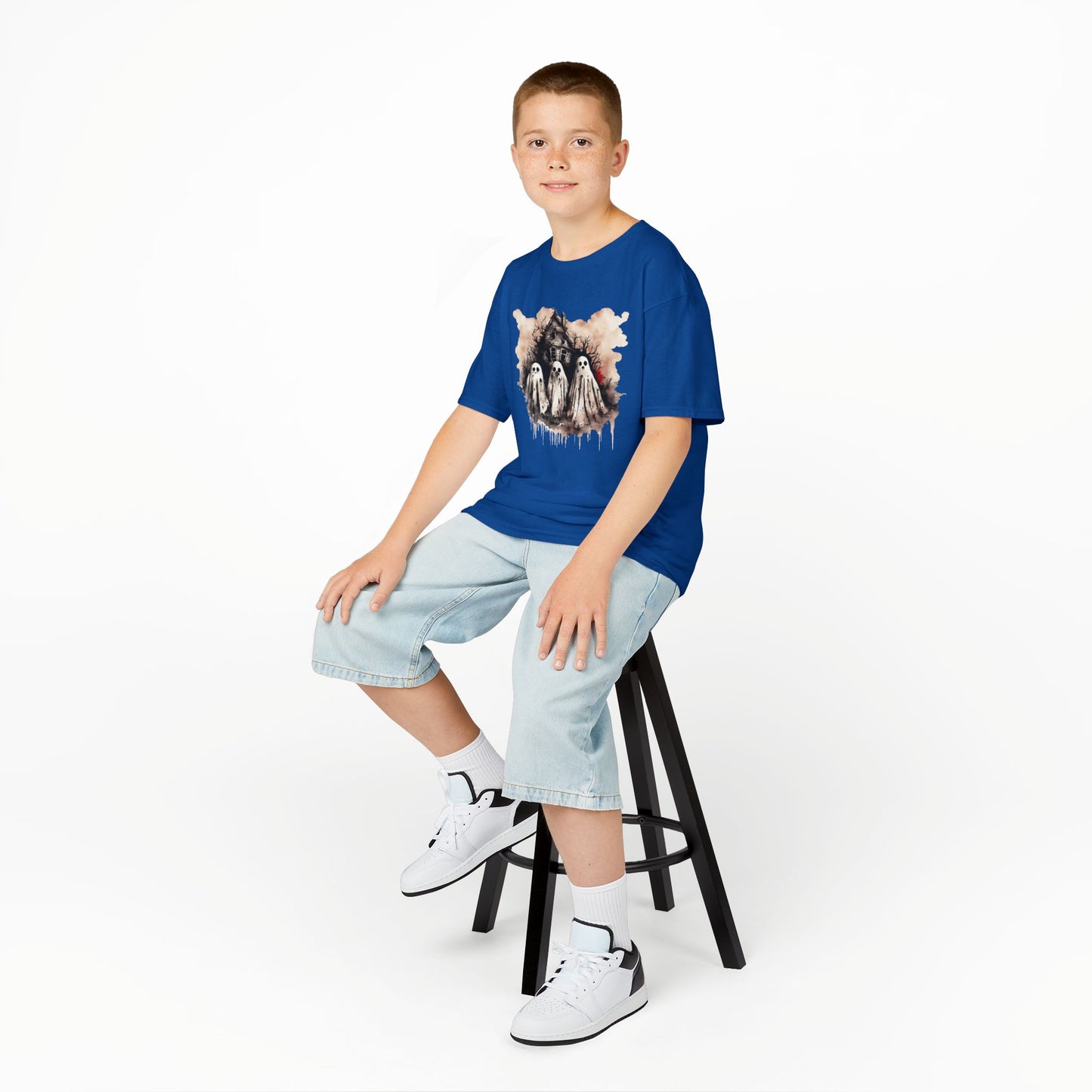 Kids- Haunted House Graphic Tee