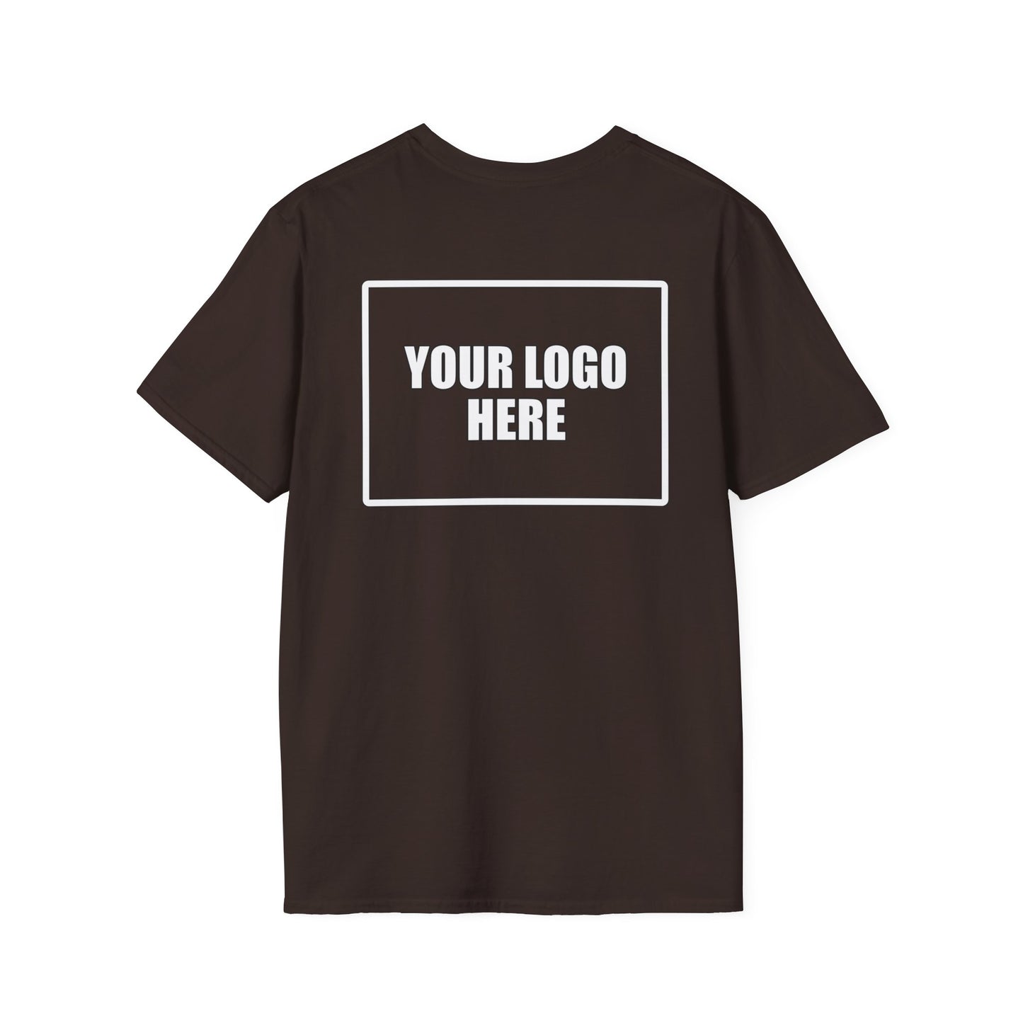 Front and Back Logo Work Shirt