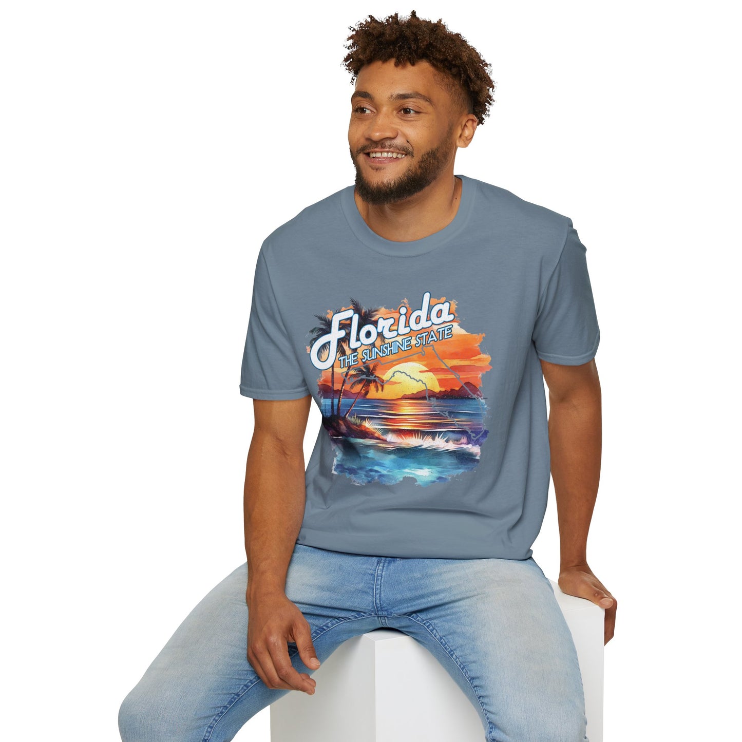 Florida Sunshine State T-Shirt - Unisex Softstyle