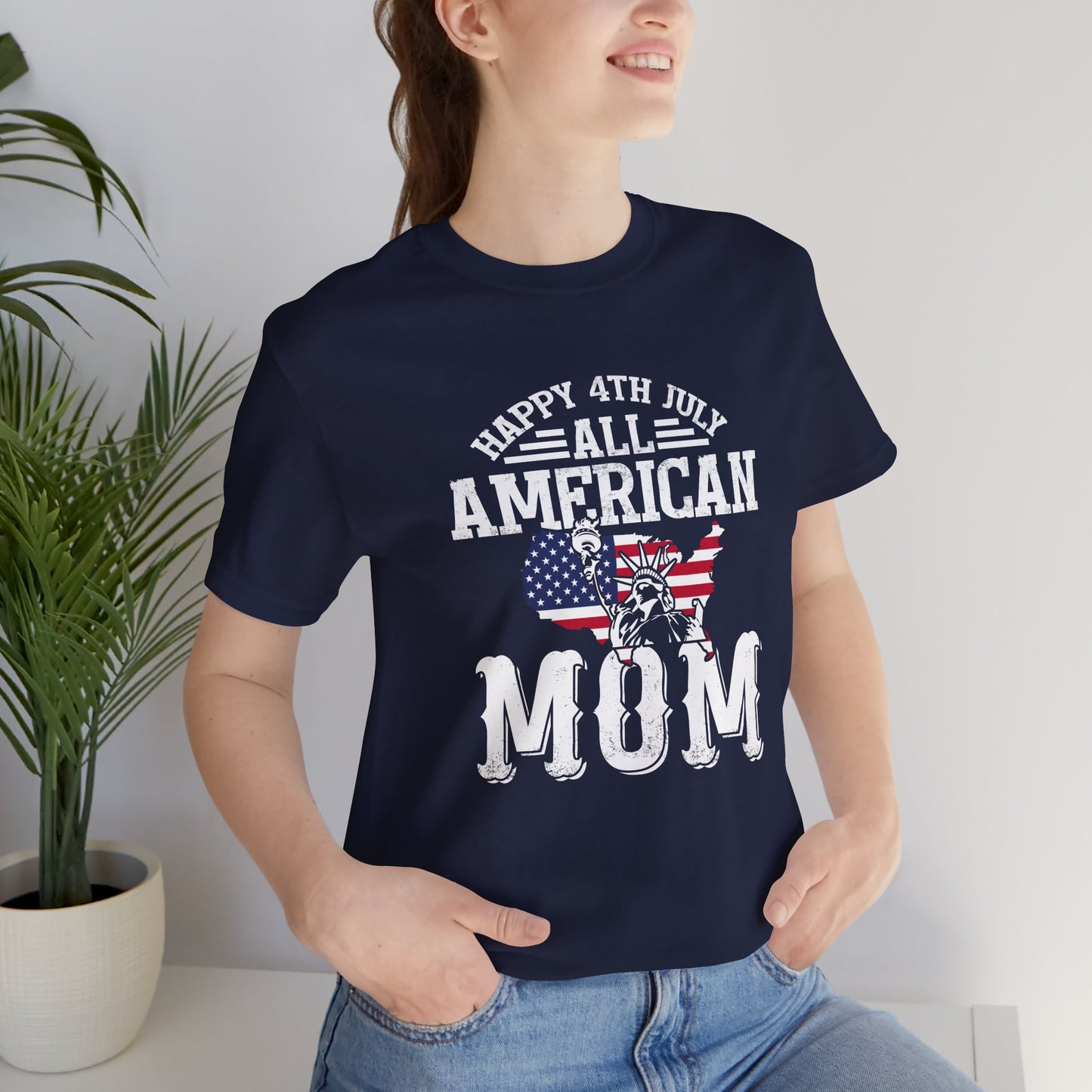 All American Mom 4th of July Tee