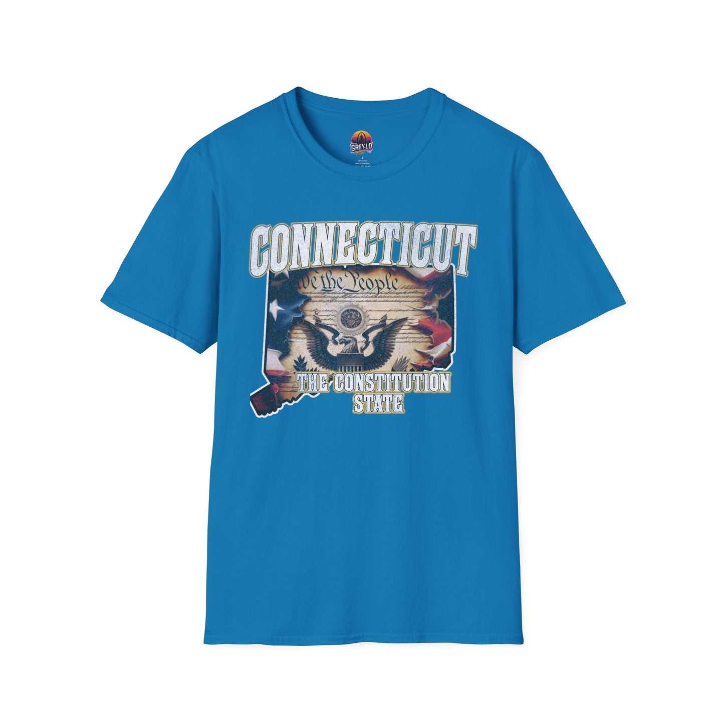 Connecticut The Constitution State Unisex Soft style T-Shirt