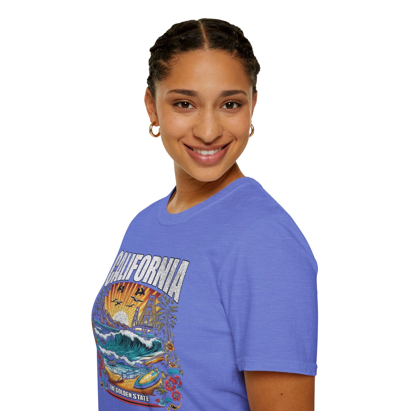 California The Golden State Graphic Tee