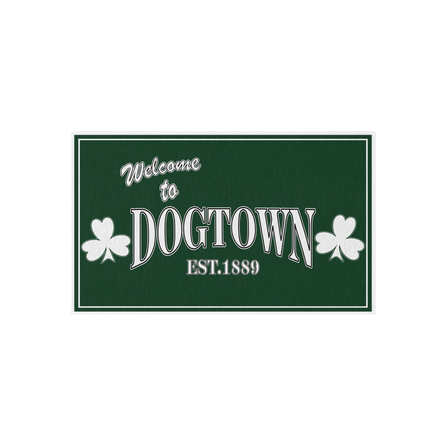 Outdoor Rug - Welcome to Dogtown