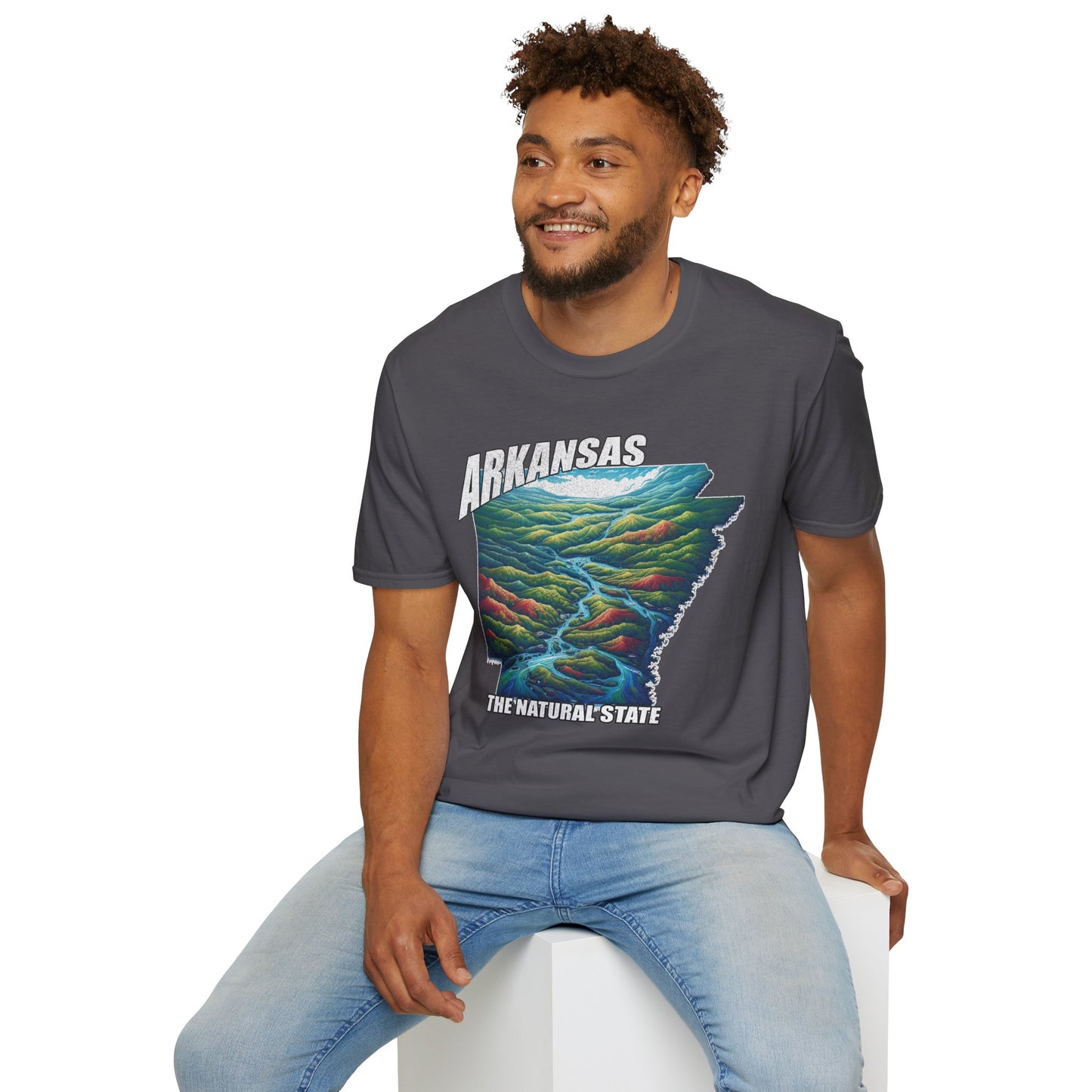Arkansas The Natural State Graphic Tee