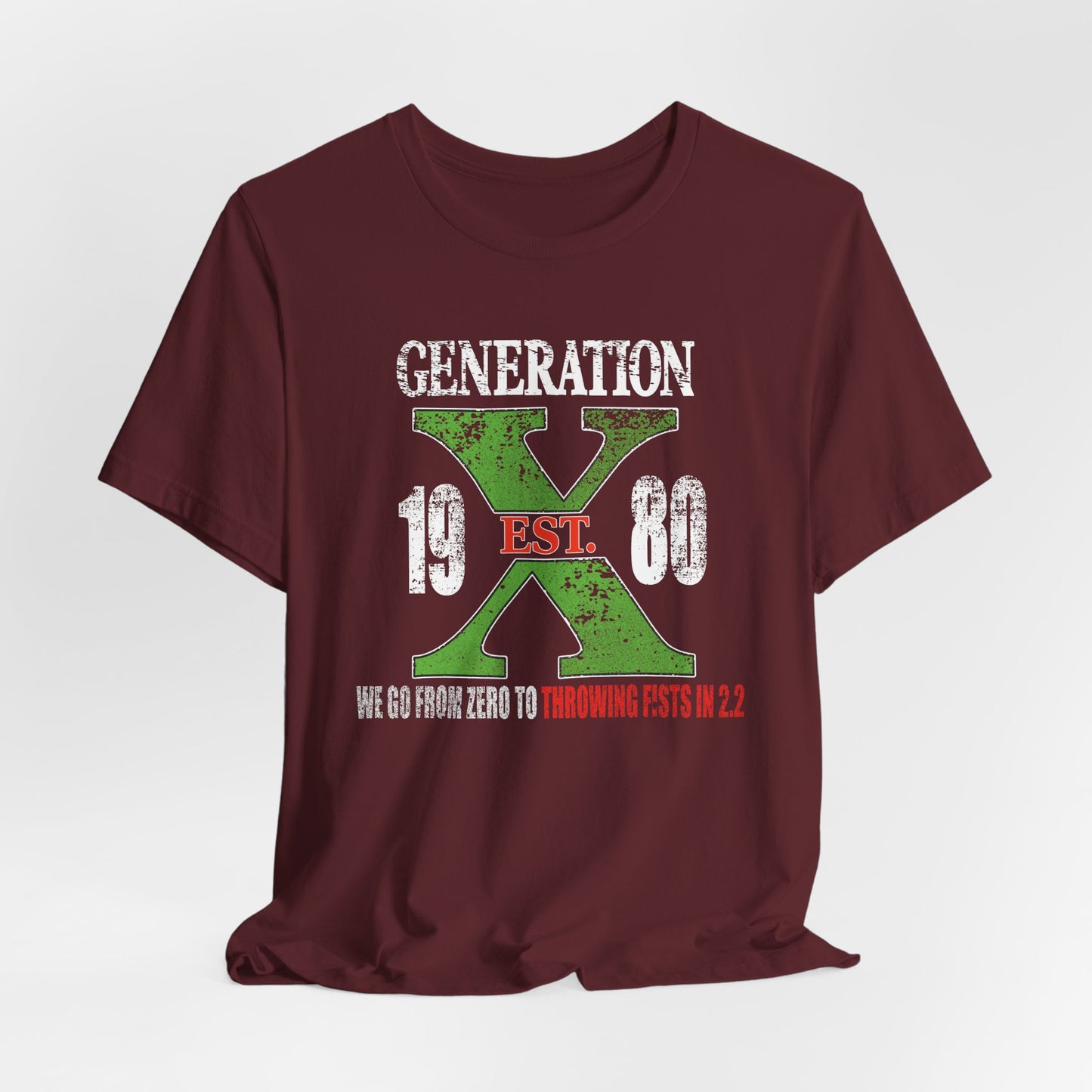 Generation X 1980 Unisex Tee