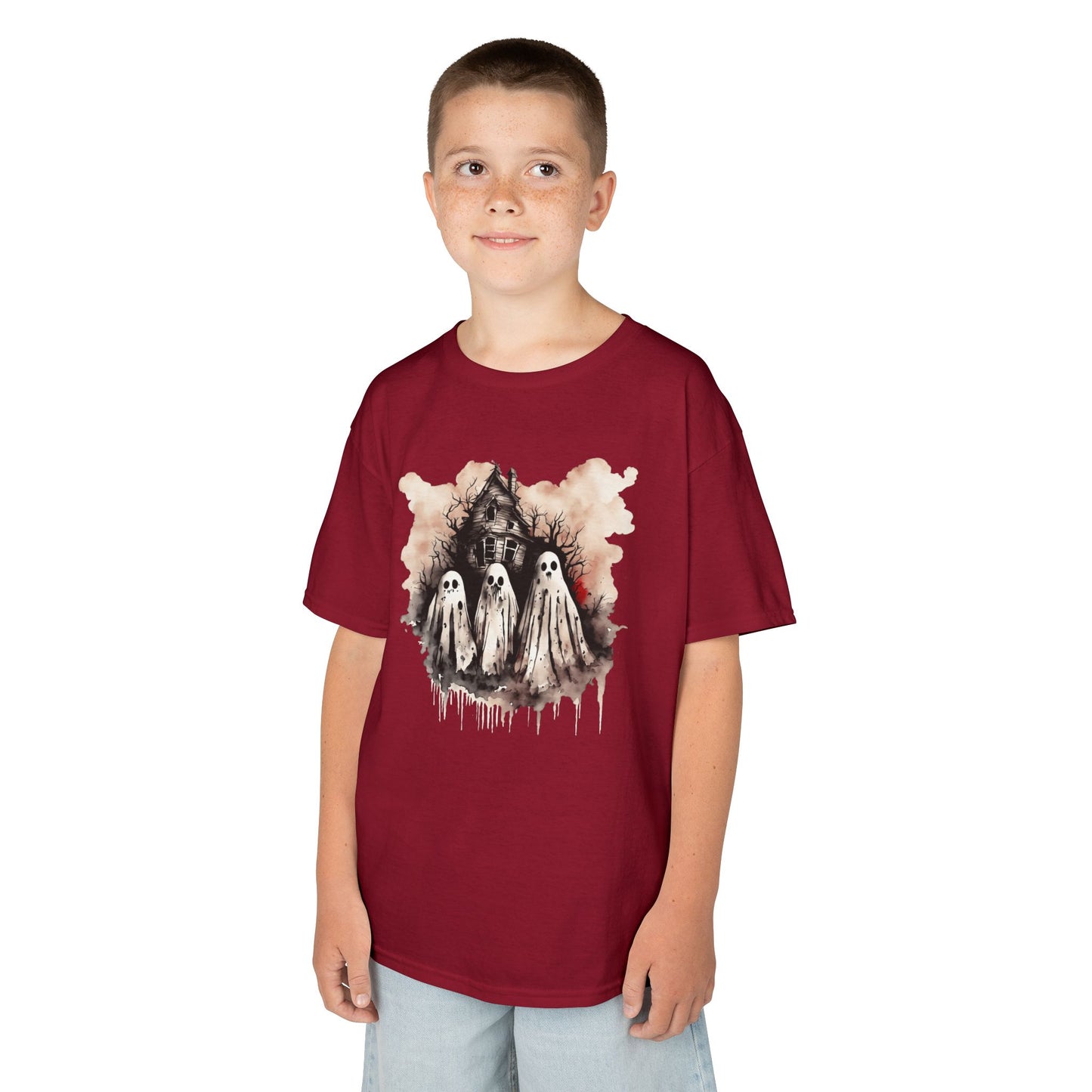 Kids- Haunted House Graphic Tee