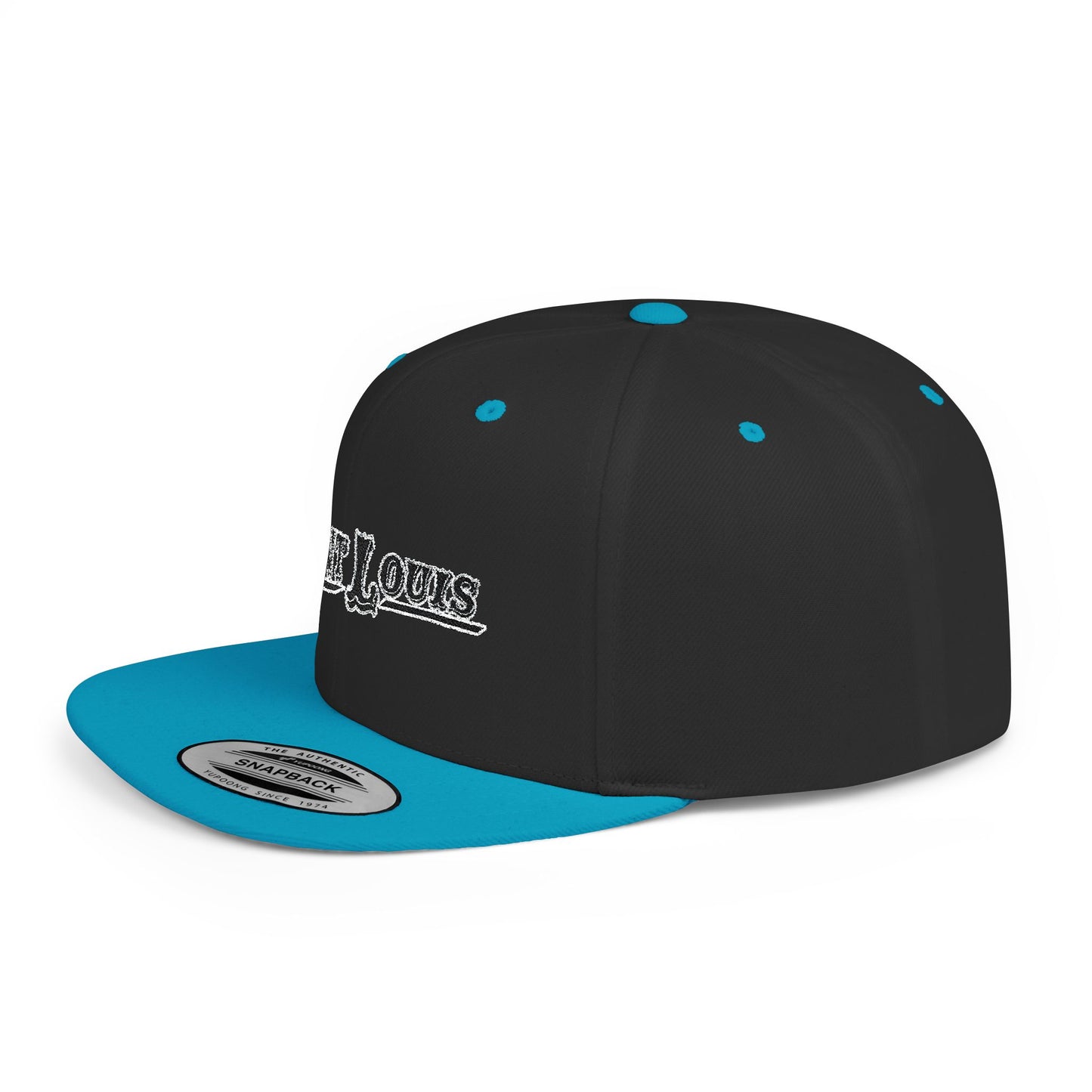 Flat Bill Snapback - Saint Louis Ball Cap Printify