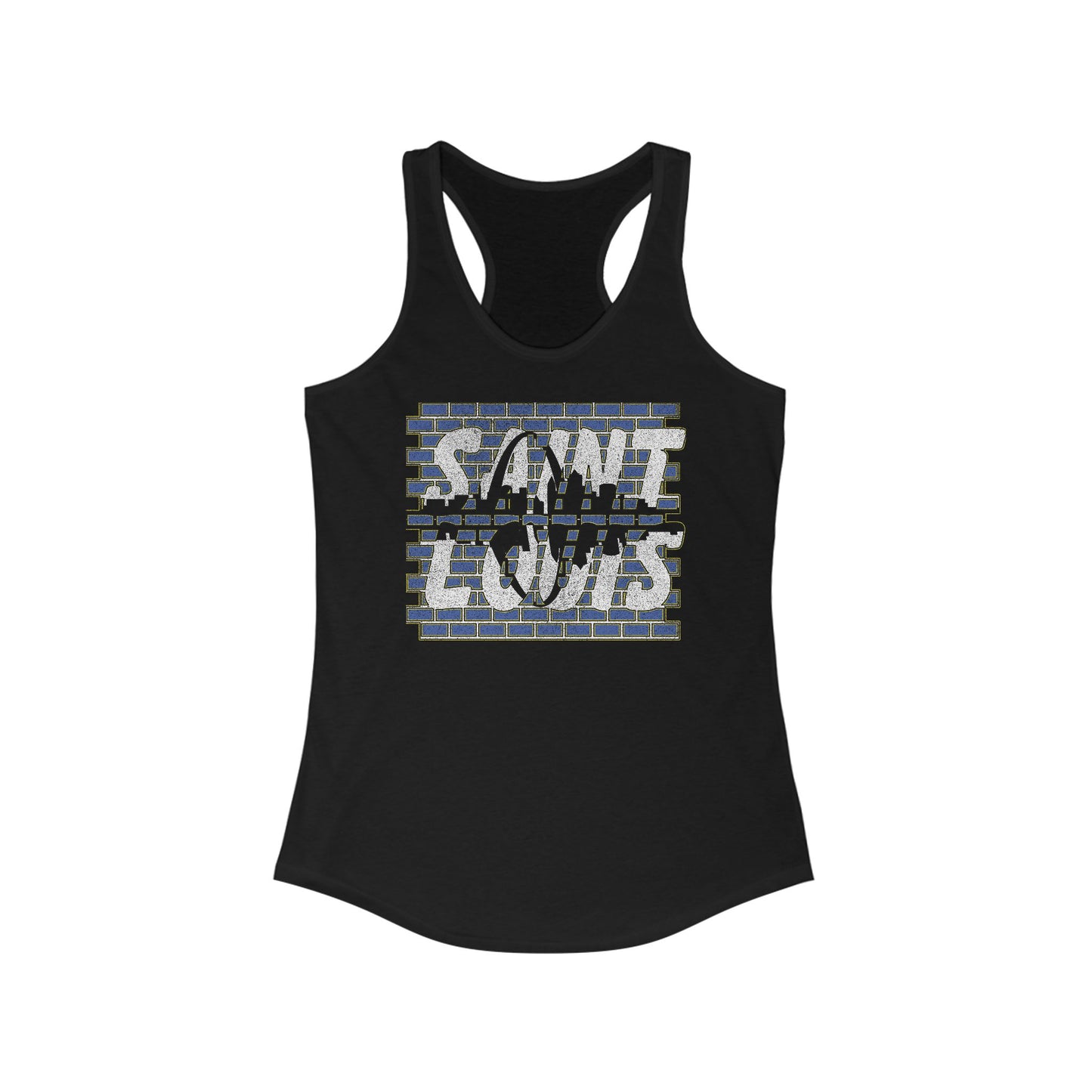 St. Louis Skyline Women's Ideal Racerback Tank