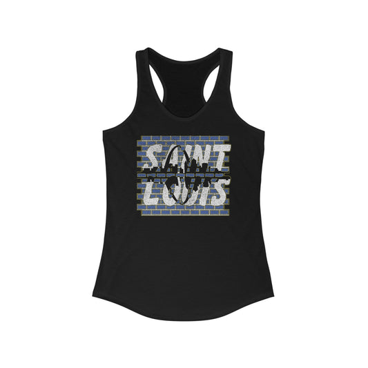 St. Louis Skyline Women's Ideal Racerback Tank