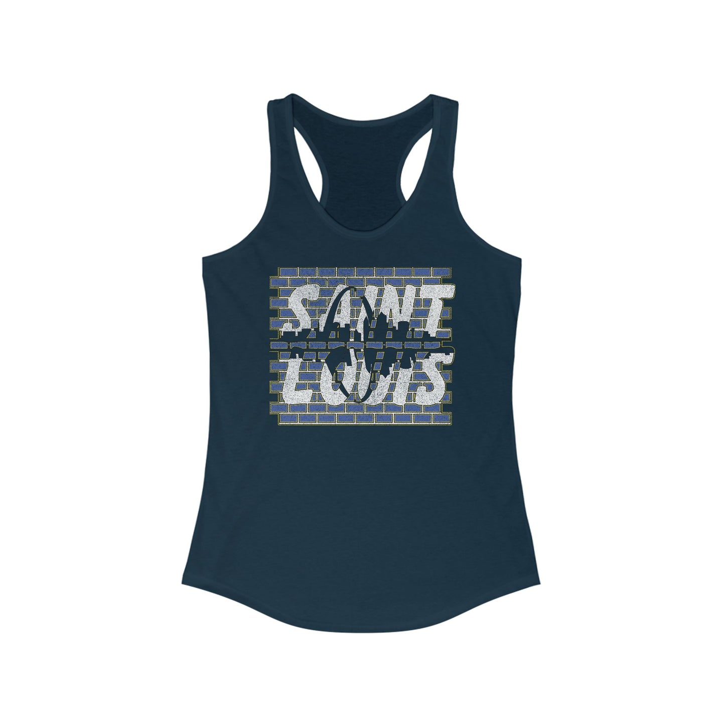 St. Louis Skyline Women's Ideal Racerback Tank