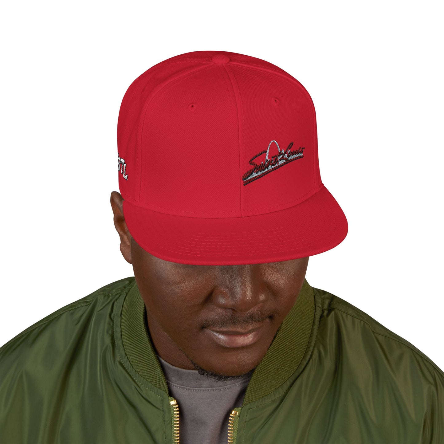Embroidered Saint Louis Snapback Hat