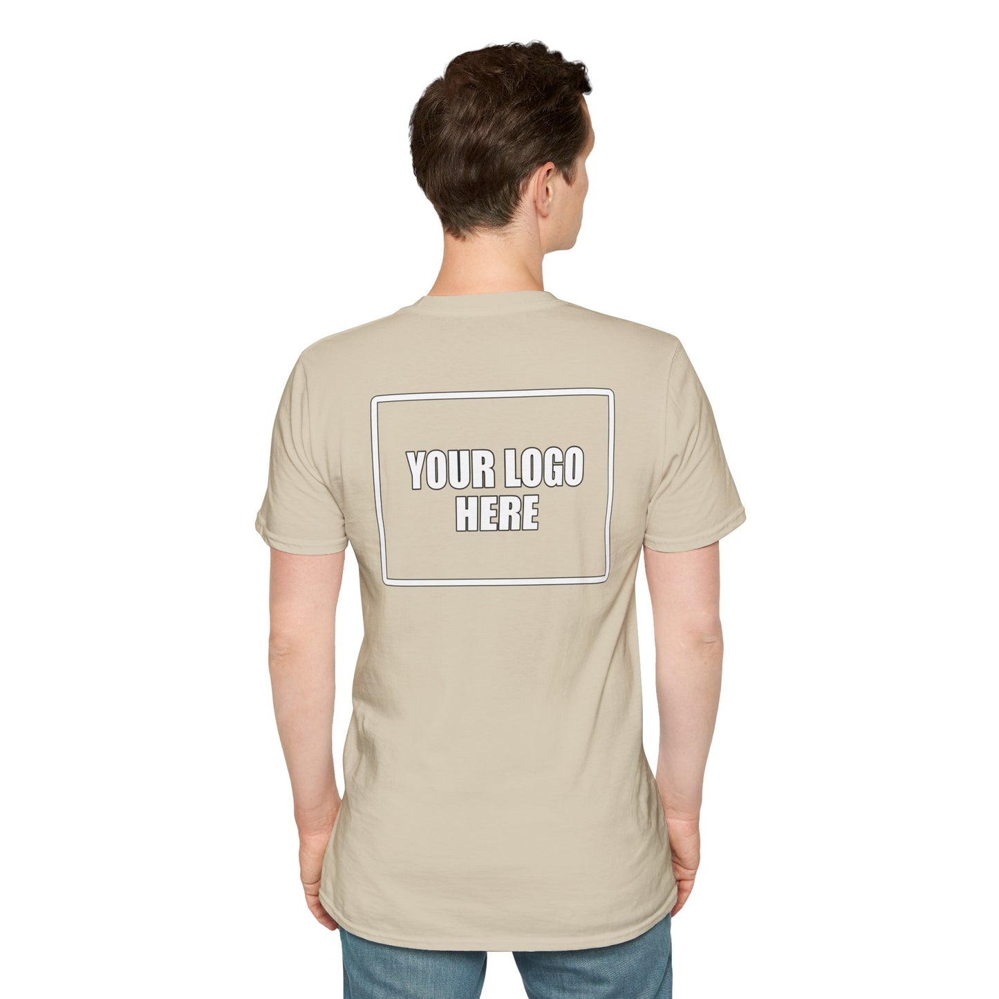 Front and Back Logo Work Shirt