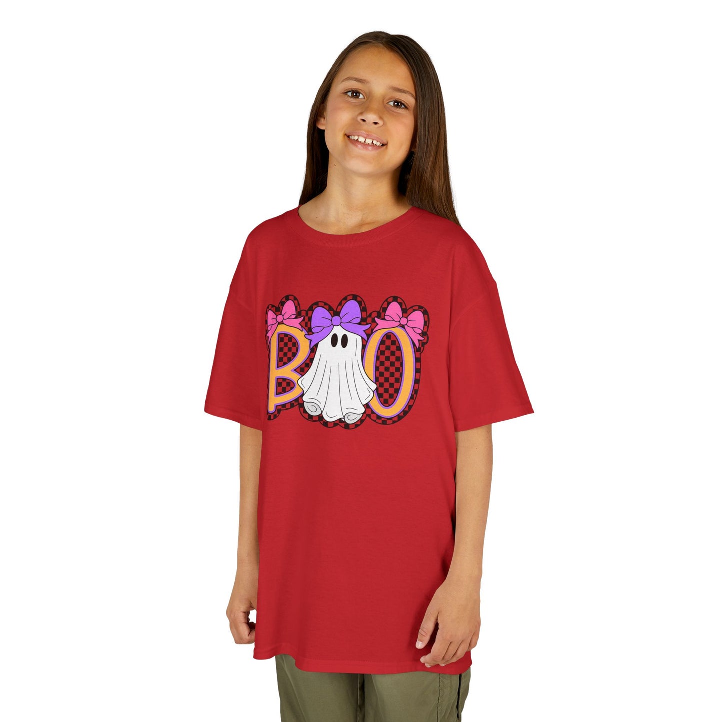 Kids Cute Ghost Halloween Graphic Tee