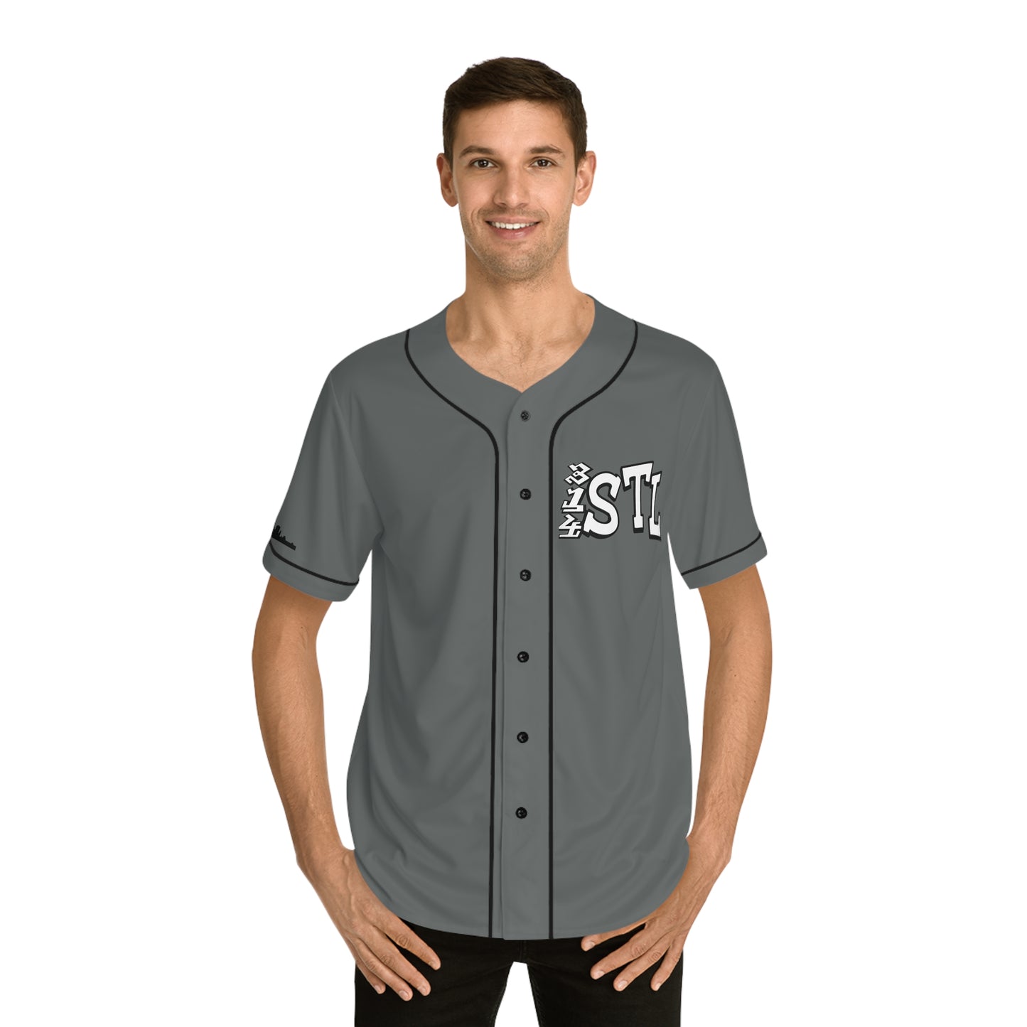 Men's Baseball Jersey with 314 STL Logo