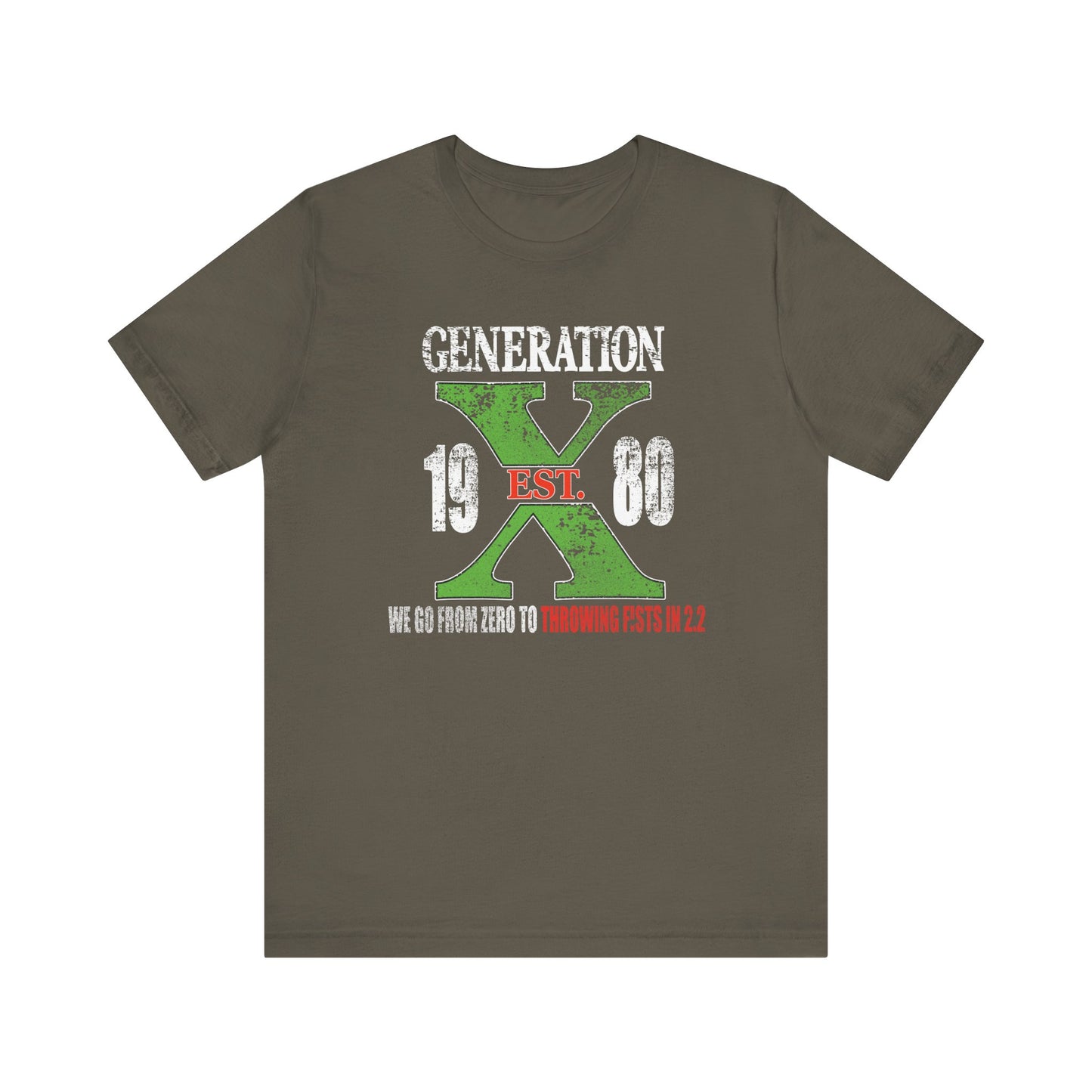 Generation X 1980 Unisex Tee