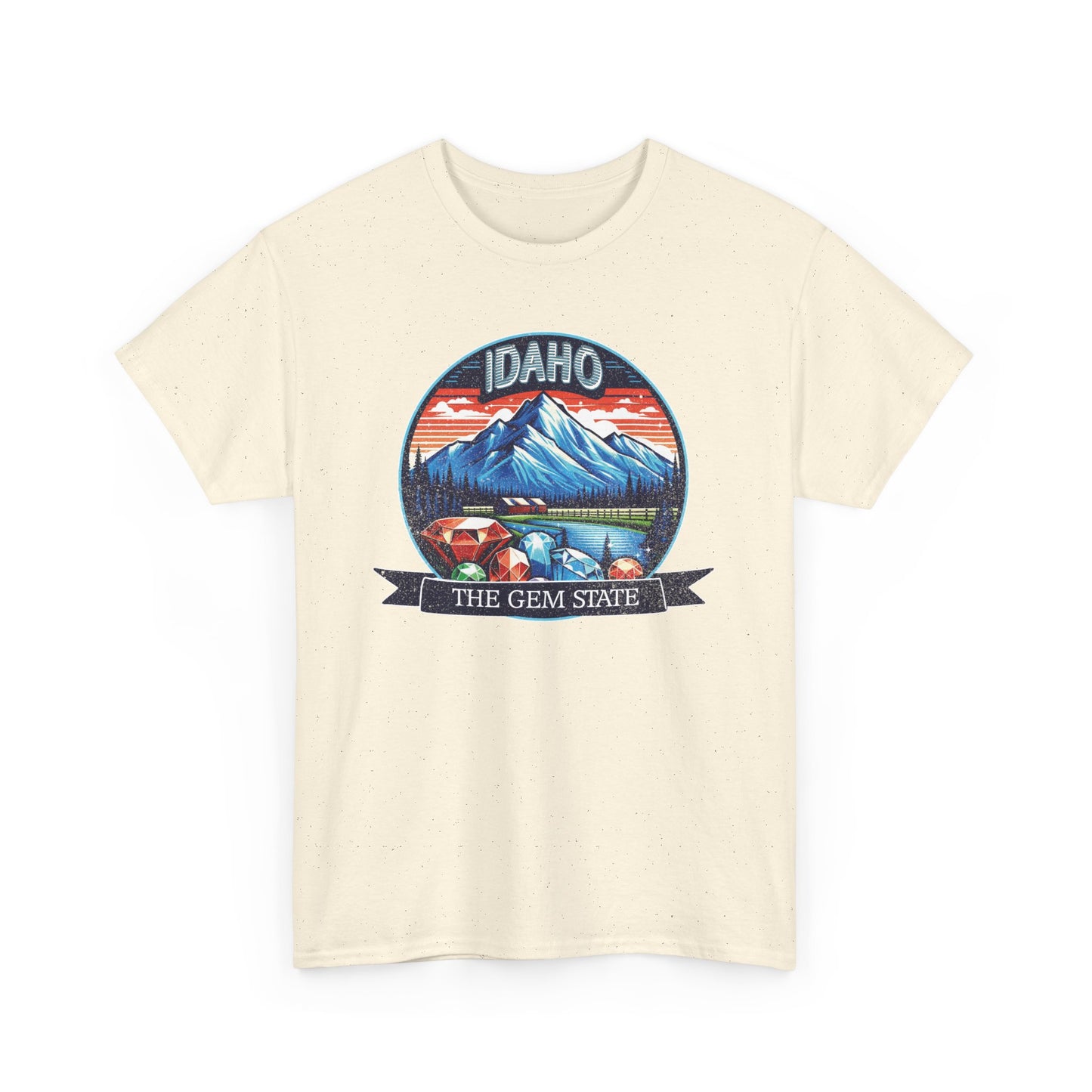 Idaho The Gem State Graphic Tee